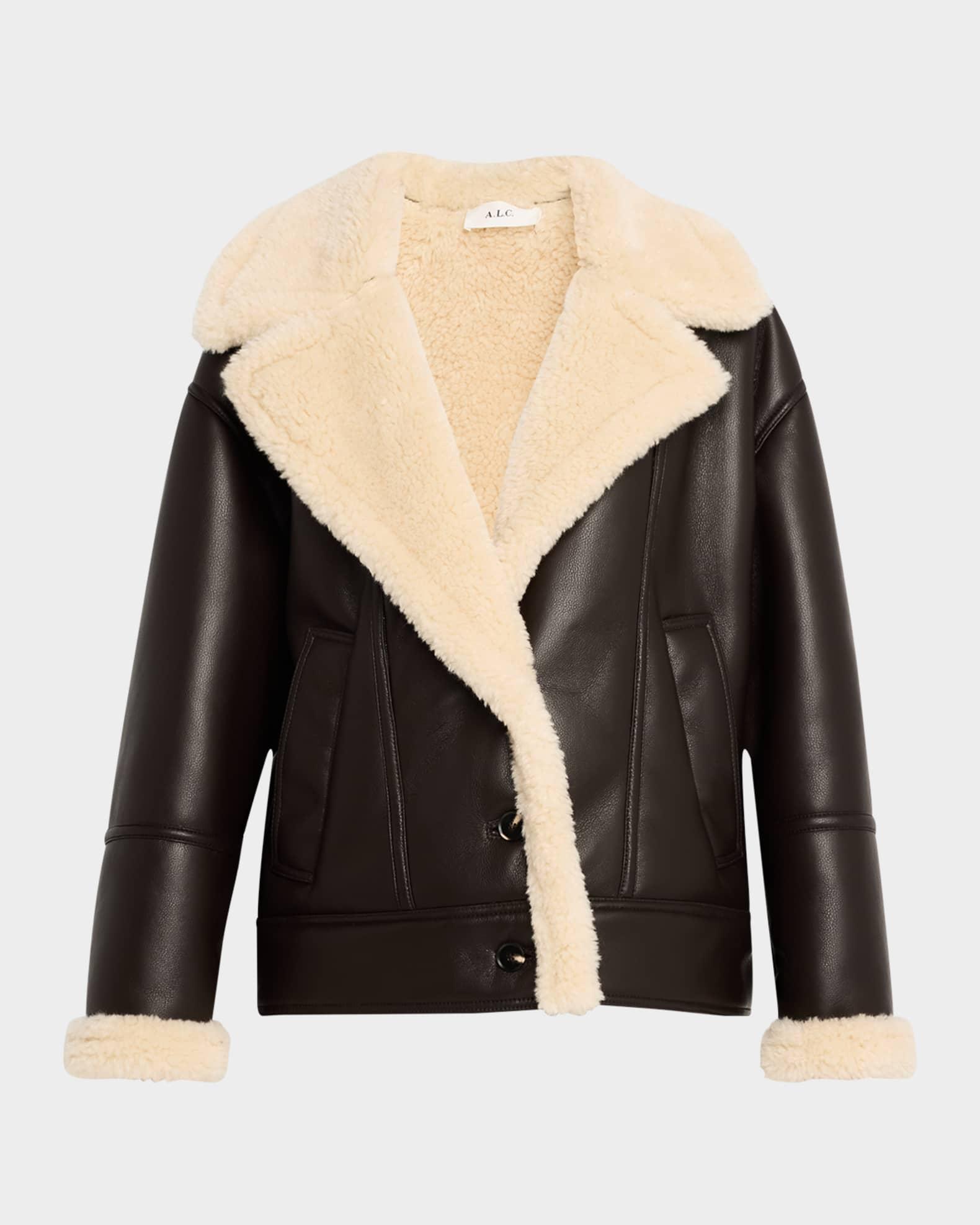 Aubrey Faux Shearling Coat Product Image