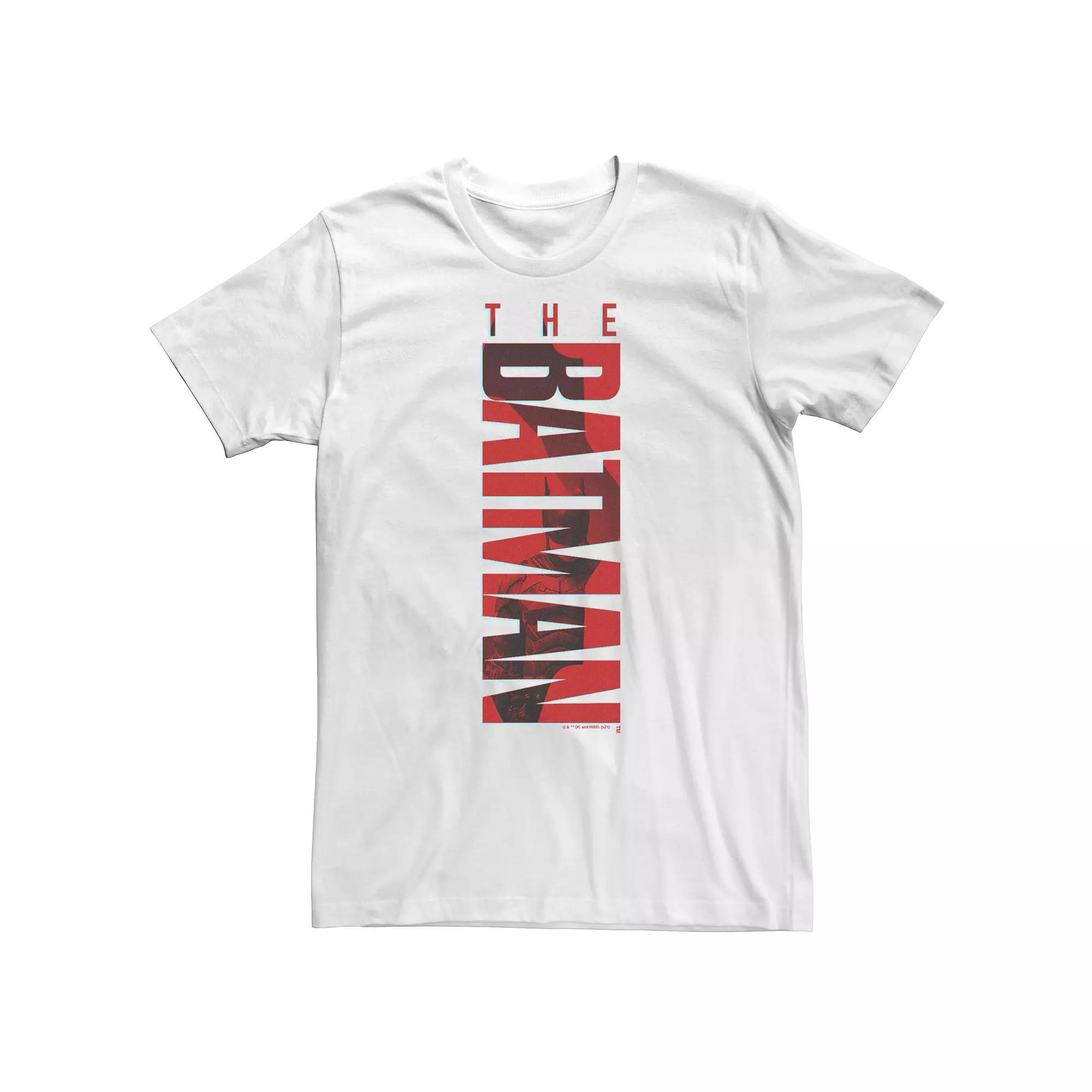 Big & Tall DC Batman Red Layer Poster Tee, Men's,  Product Image