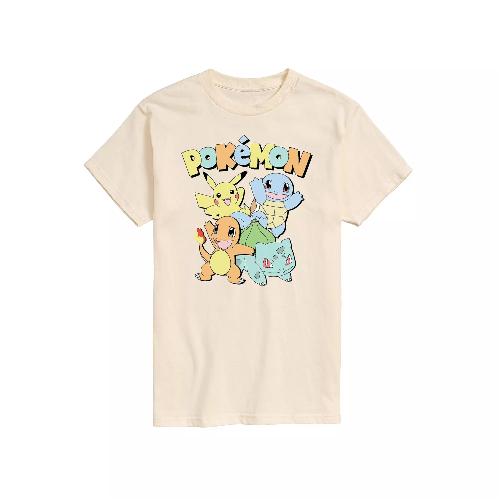 Men's Pokemon Muted Tee,  Product Image