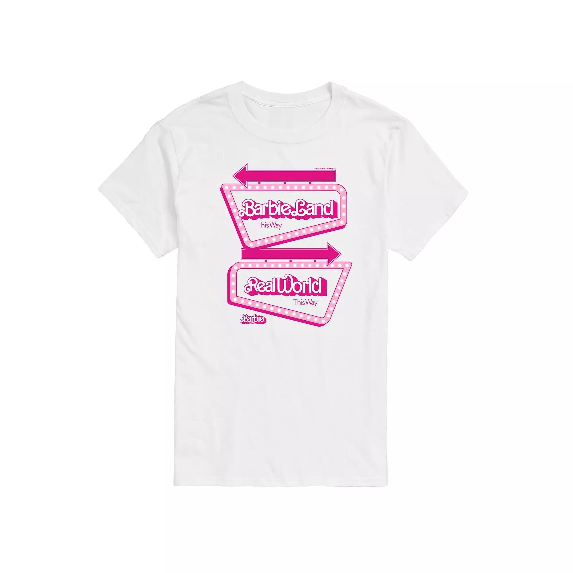 Big & Tall Barbie™ The Movie Barbieland Graphic Tee, Men's,  Product Image