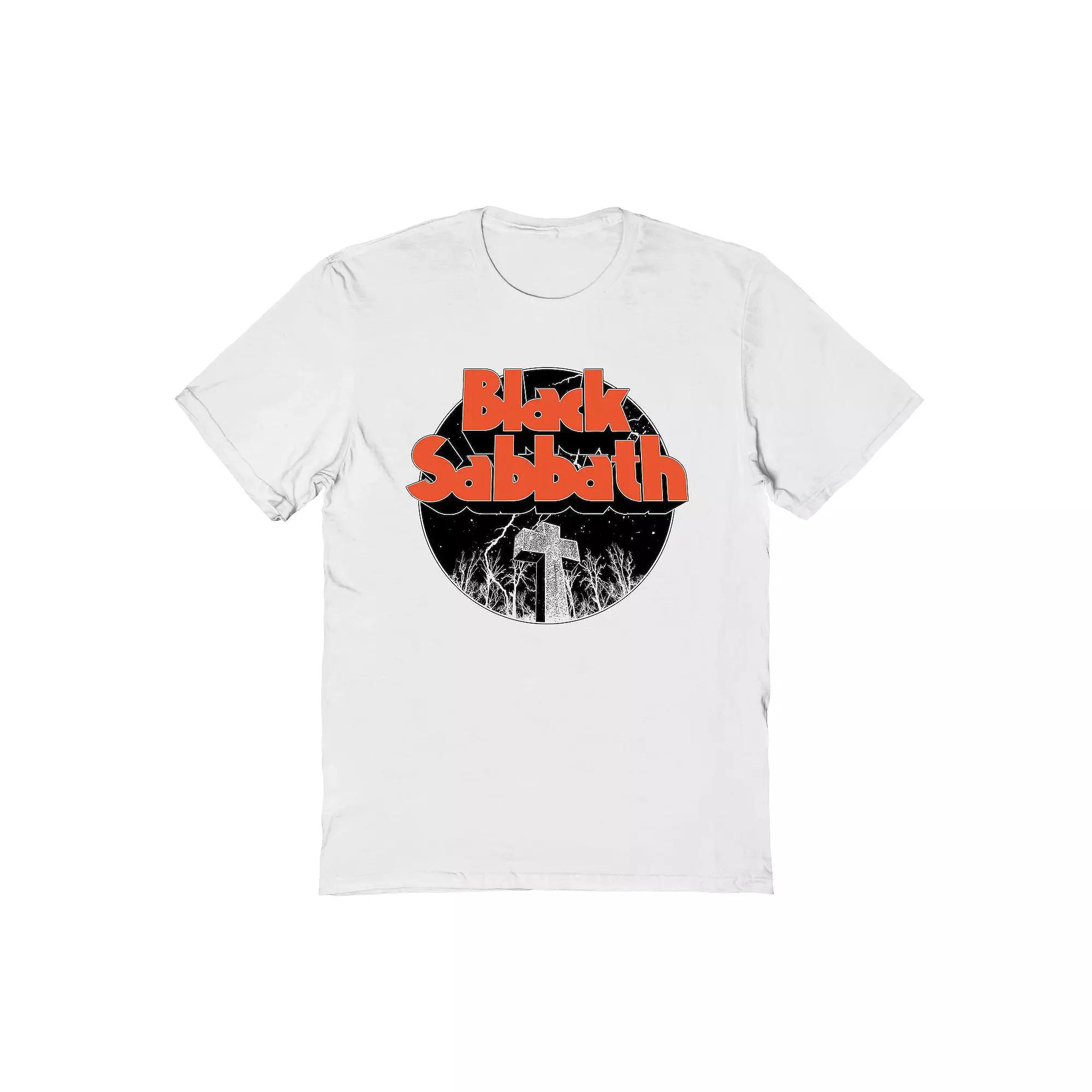 Men's Black Sabbath Cross Graveyard Graphic Tee, Adult Unisex,  Product Image