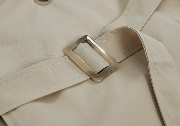 RT No. 2794 LIGHT BROWN TRENCH COAT Product Image