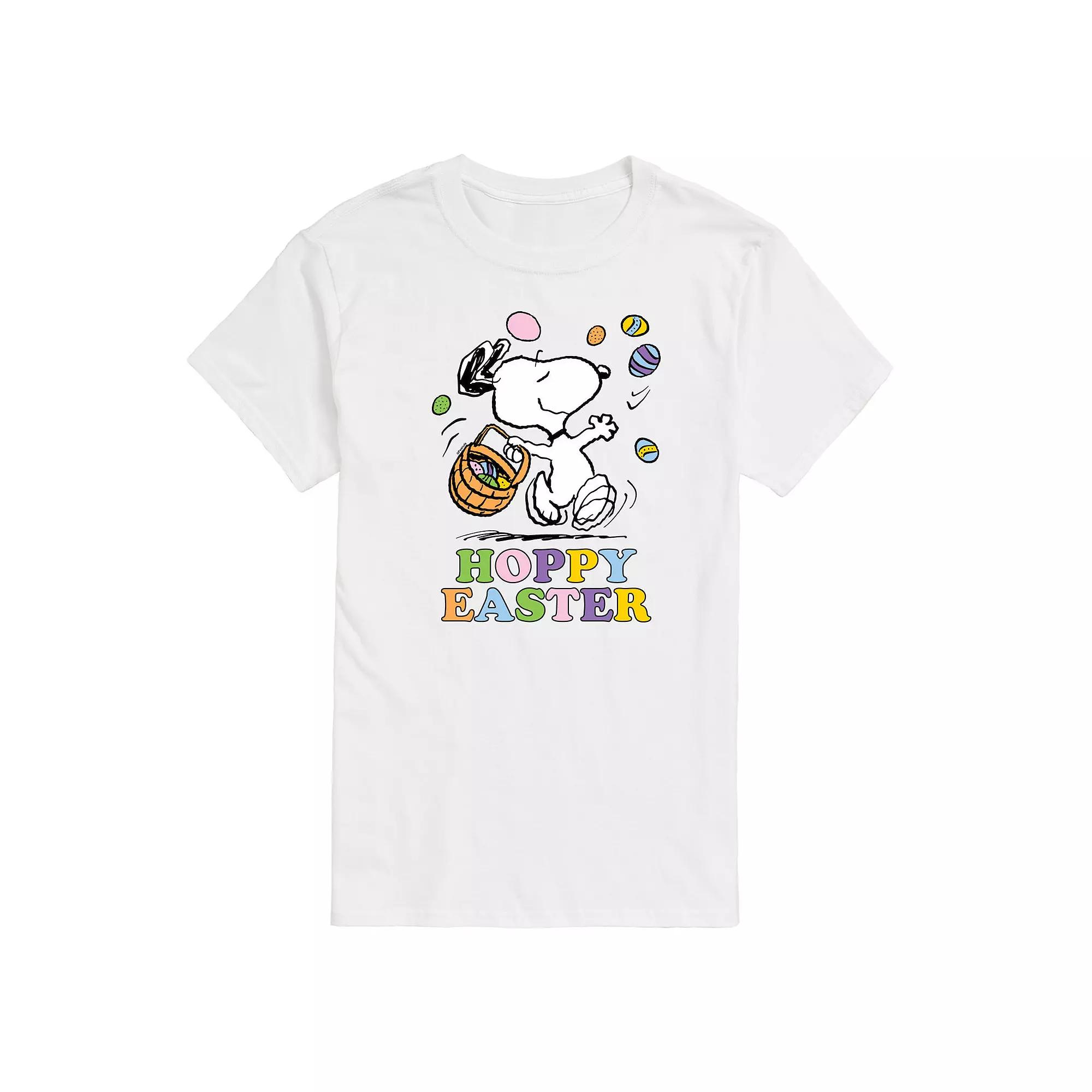 Men's Peanuts Hoppy Easter Graphic Tee,  Product Image
