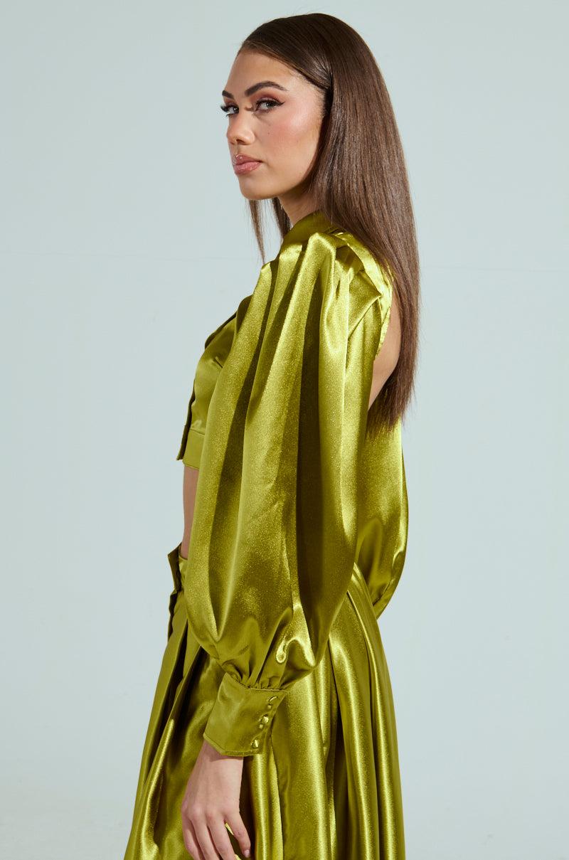 TYPE SLAAAY CROPPED BLOUSE Product Image