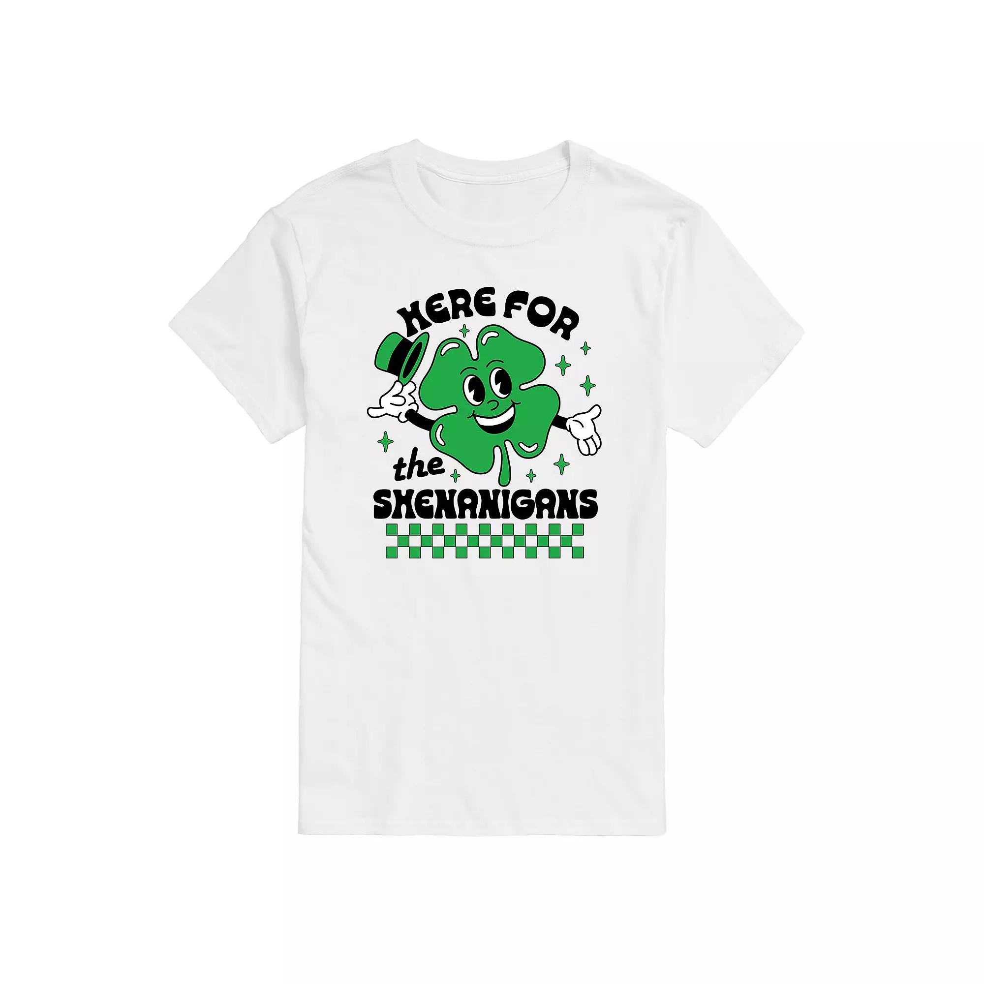 Men's Here for the Shenanigans Graphic Tee,  Product Image