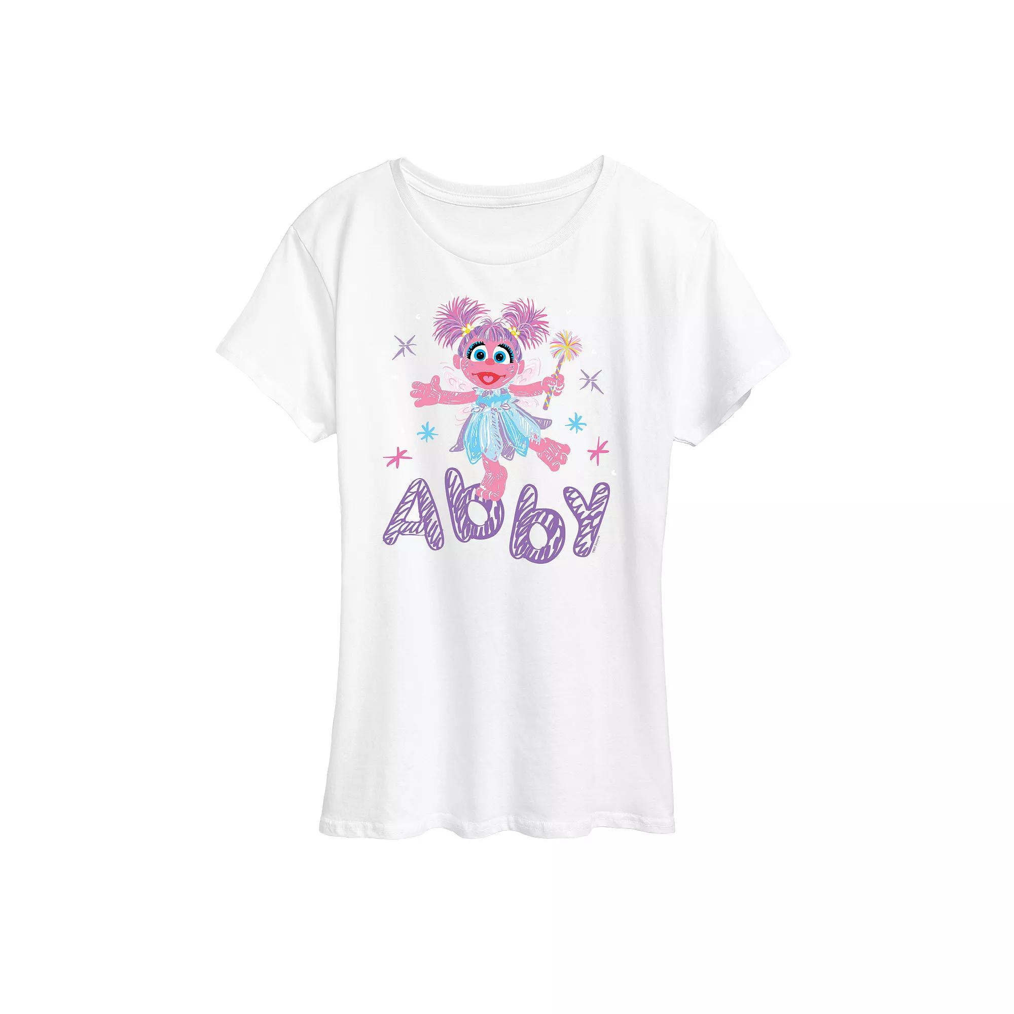 Women's Sesame Street Abby Cadabby Graphic Tee, Girl's,  Product Image