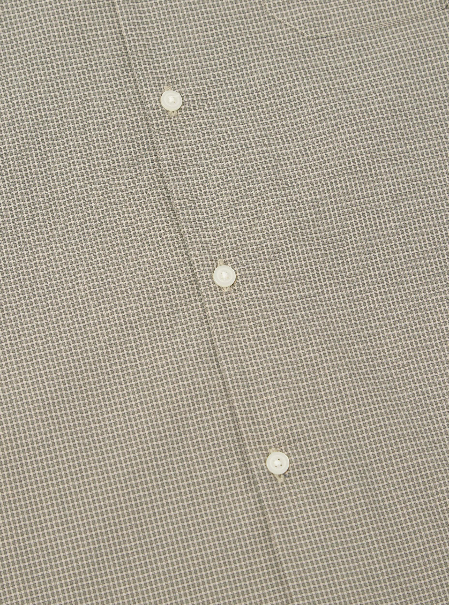 Green Tiny Check Long Pyjama Set Product Image