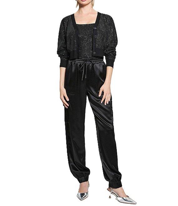 Guess Khloe Rhinestone Sweater Product Image