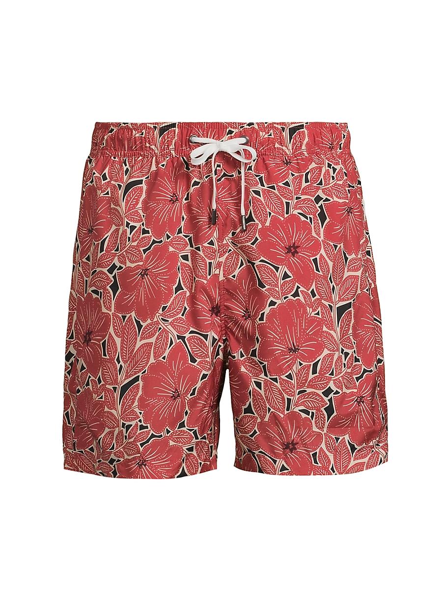 Mens Charles Floral Swim Shorts Product Image