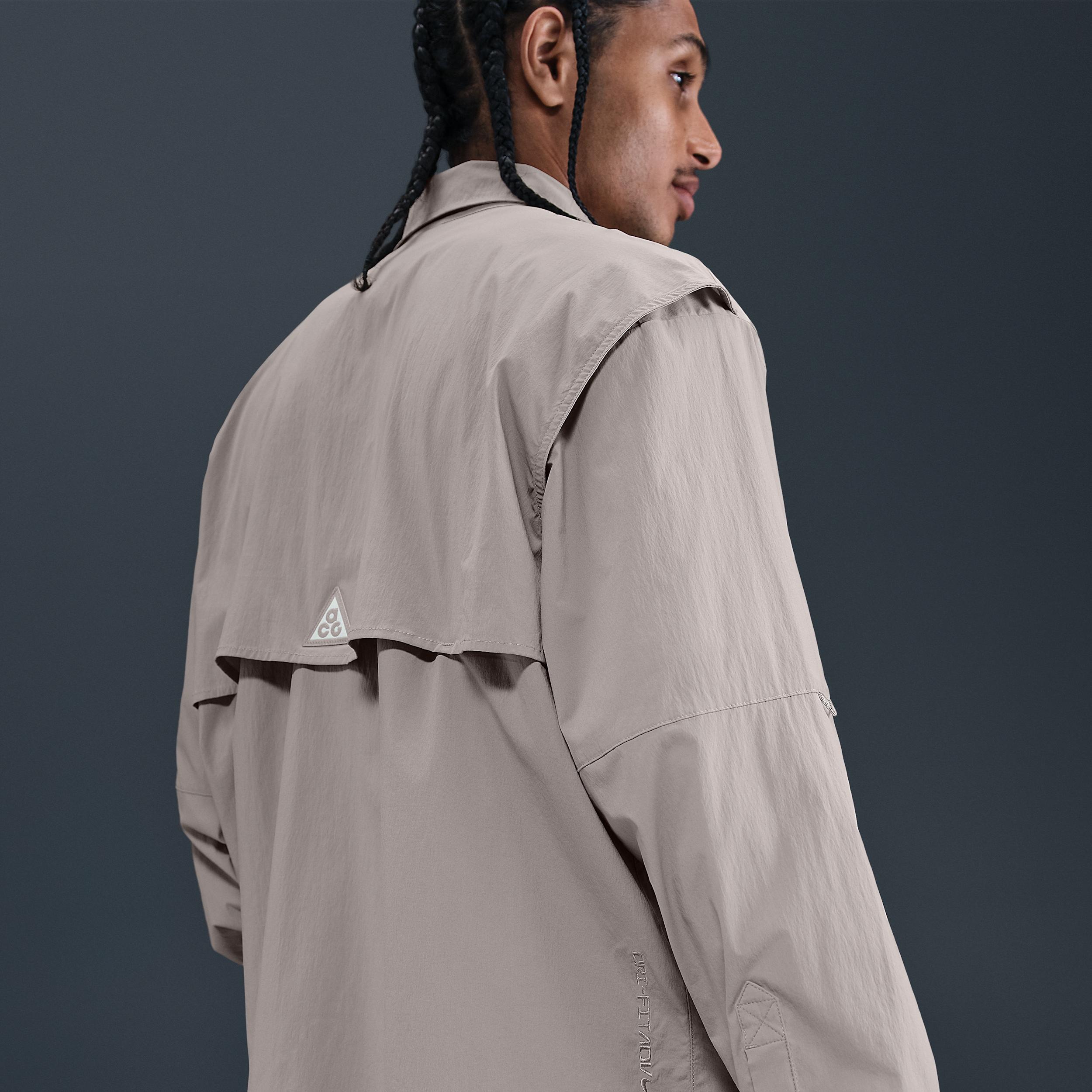 Mens Nike ACG Orb Weaver Dri-FIT ADV UV Long-Sleeve Shirt | HJ2465-009 Product Image