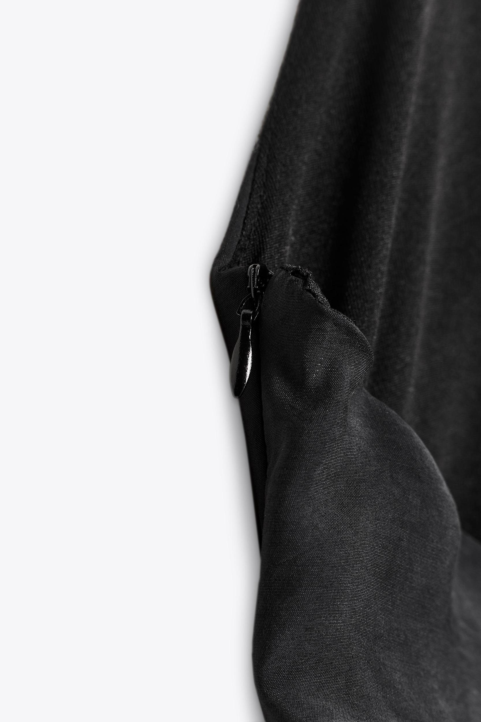 HALTER ASYMMETRIC SHORT DRESS Product Image