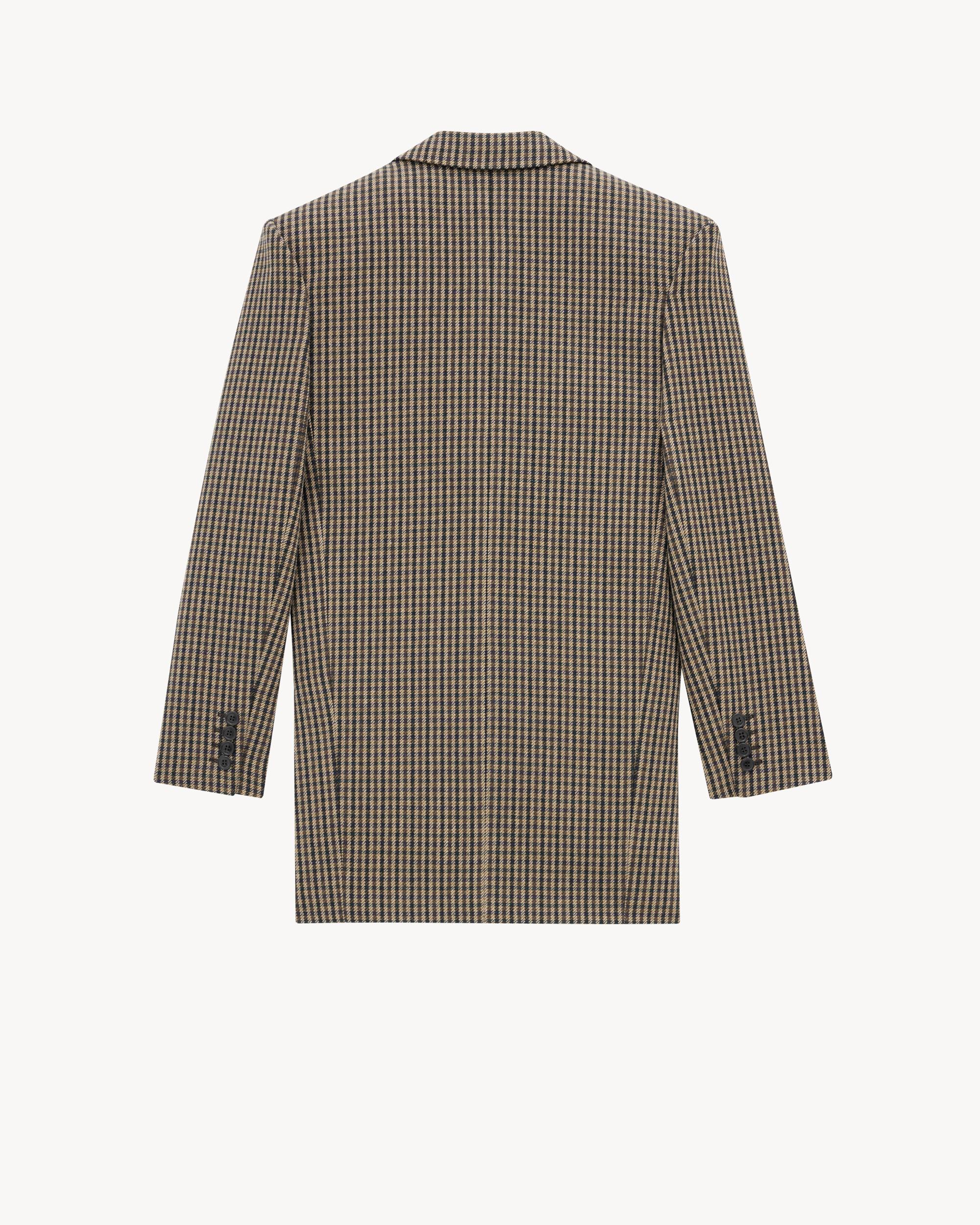 Jacket in Vichy Wool Product Image