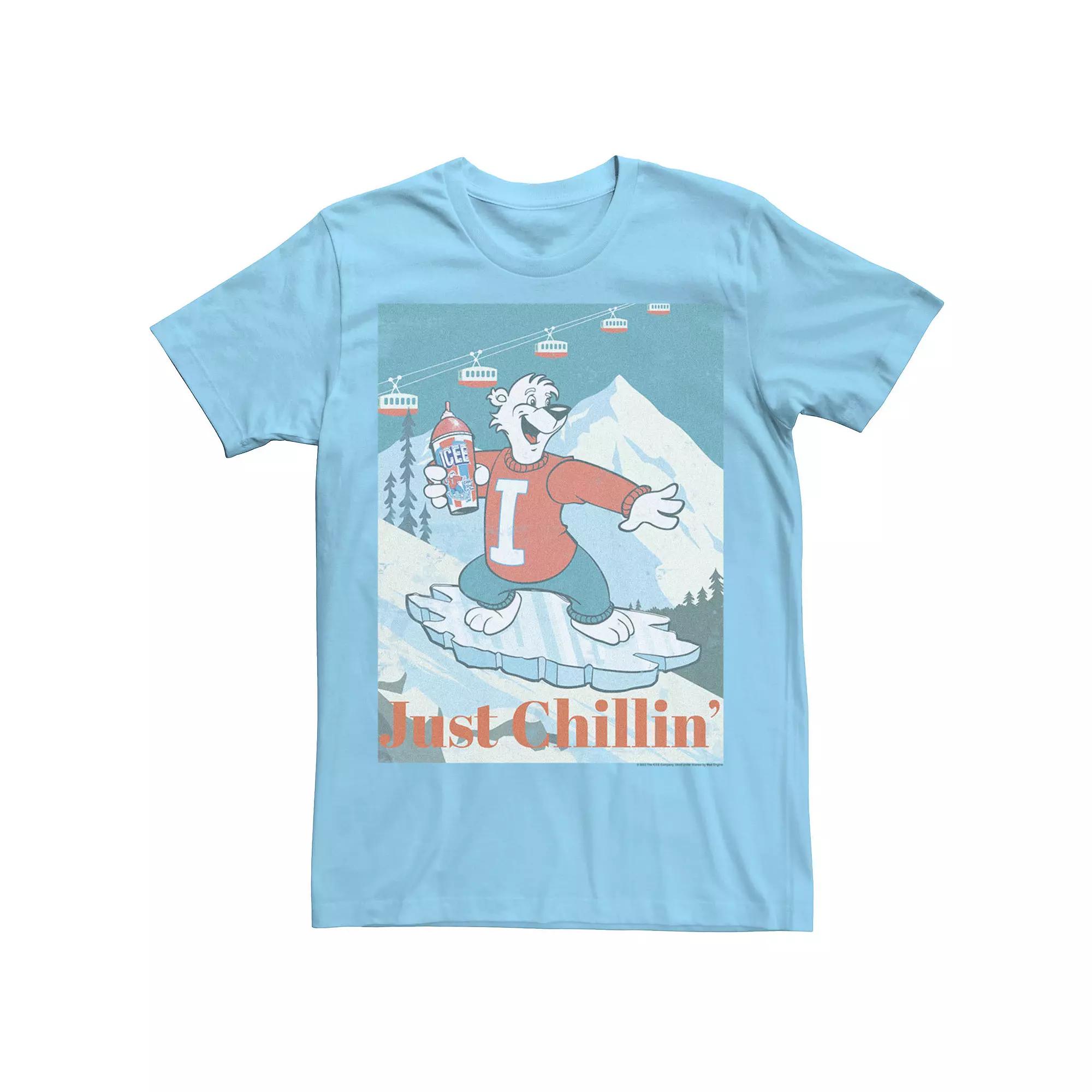Men's ICEE Snow Boarding Polar Bear Tee,  Product Image