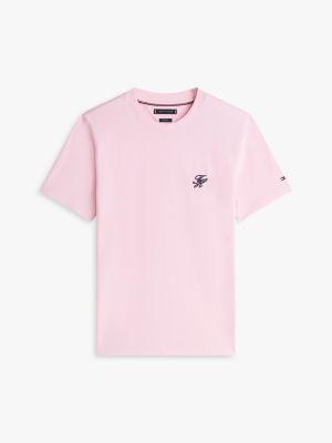 Embroidered Script Monogram T-Shirt Product Image