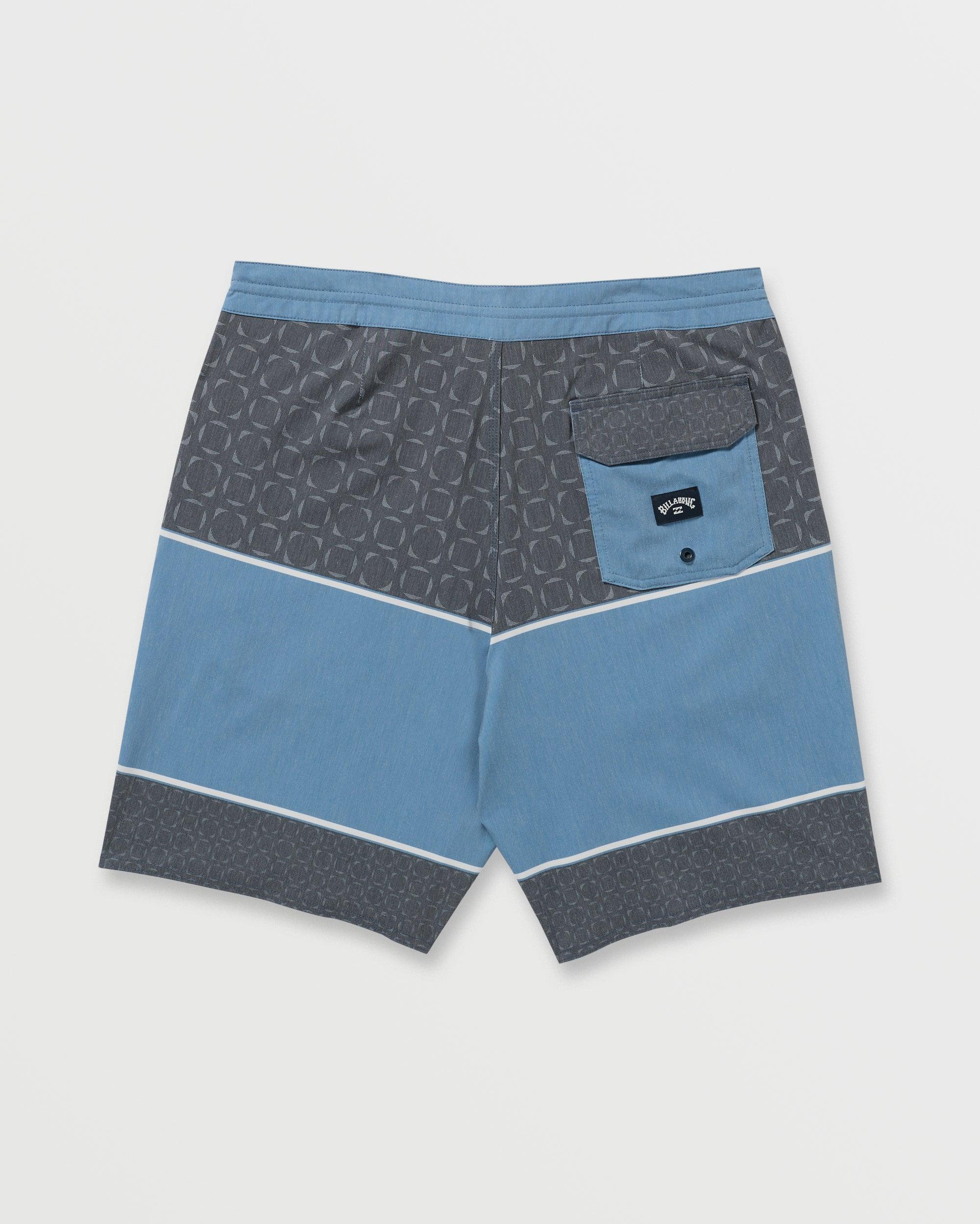 Spinner Lo Tide Boardshorts - Washed Blue Male Product Image