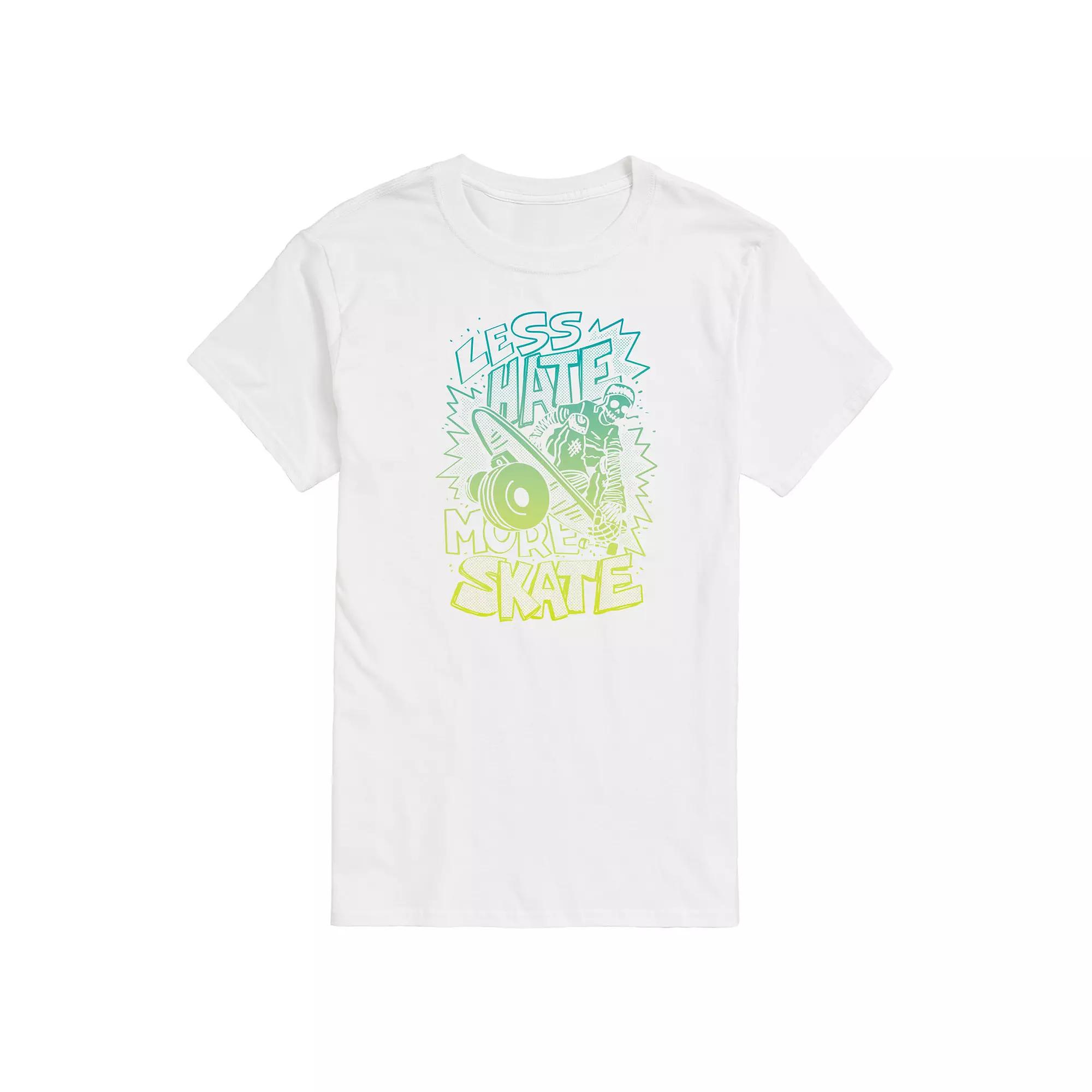 Men's Less Hate More Skate Graphic Tee,  Product Image