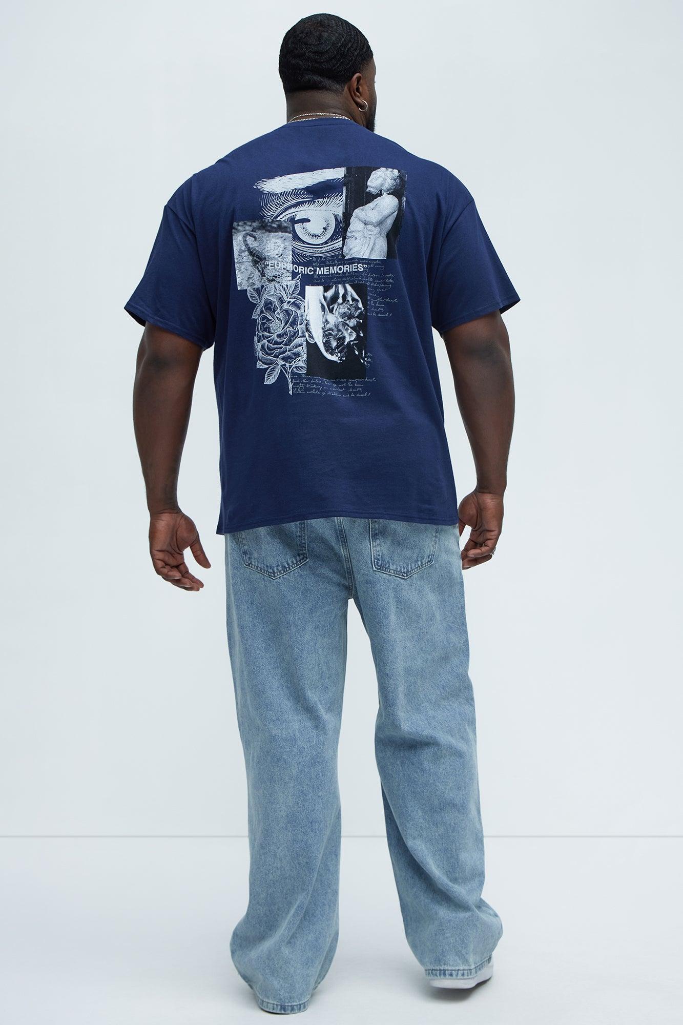 Euphoric Memories Short Sleeve Tee - Navy Product Image