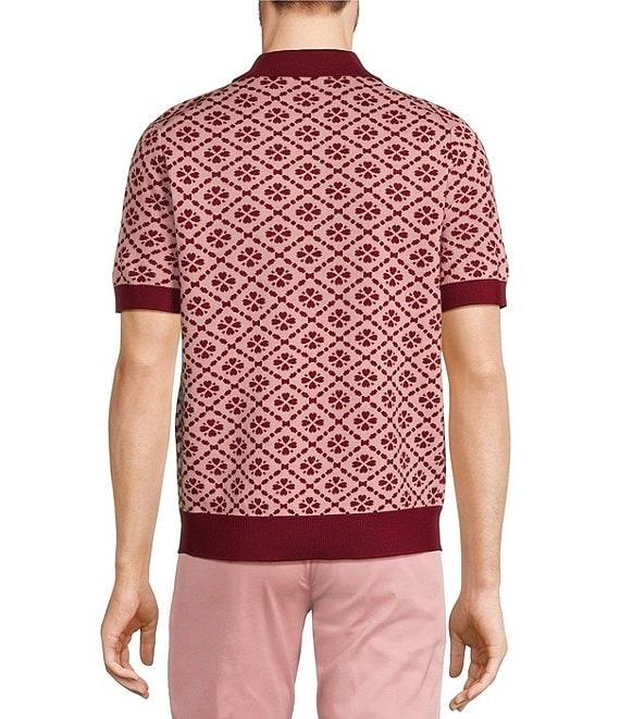 Murano From The Garden Collection Jacquard Snit Shirt Product Image