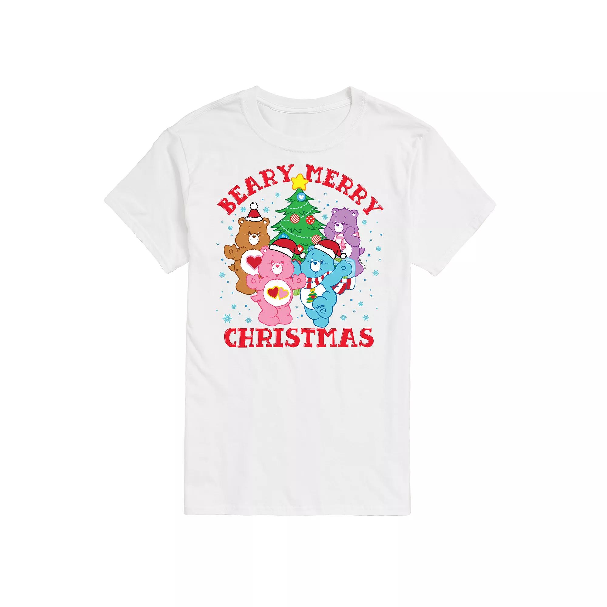 Men's Care Bears Beary Merry Christmas Graphic Tee,  Product Image