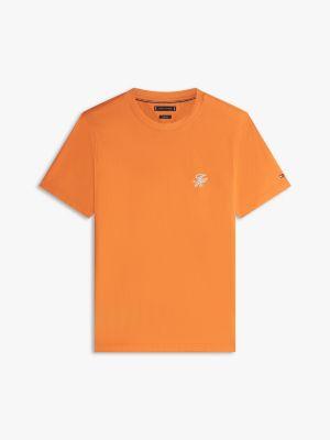 Embroidered Script Monogram T-Shirt Product Image