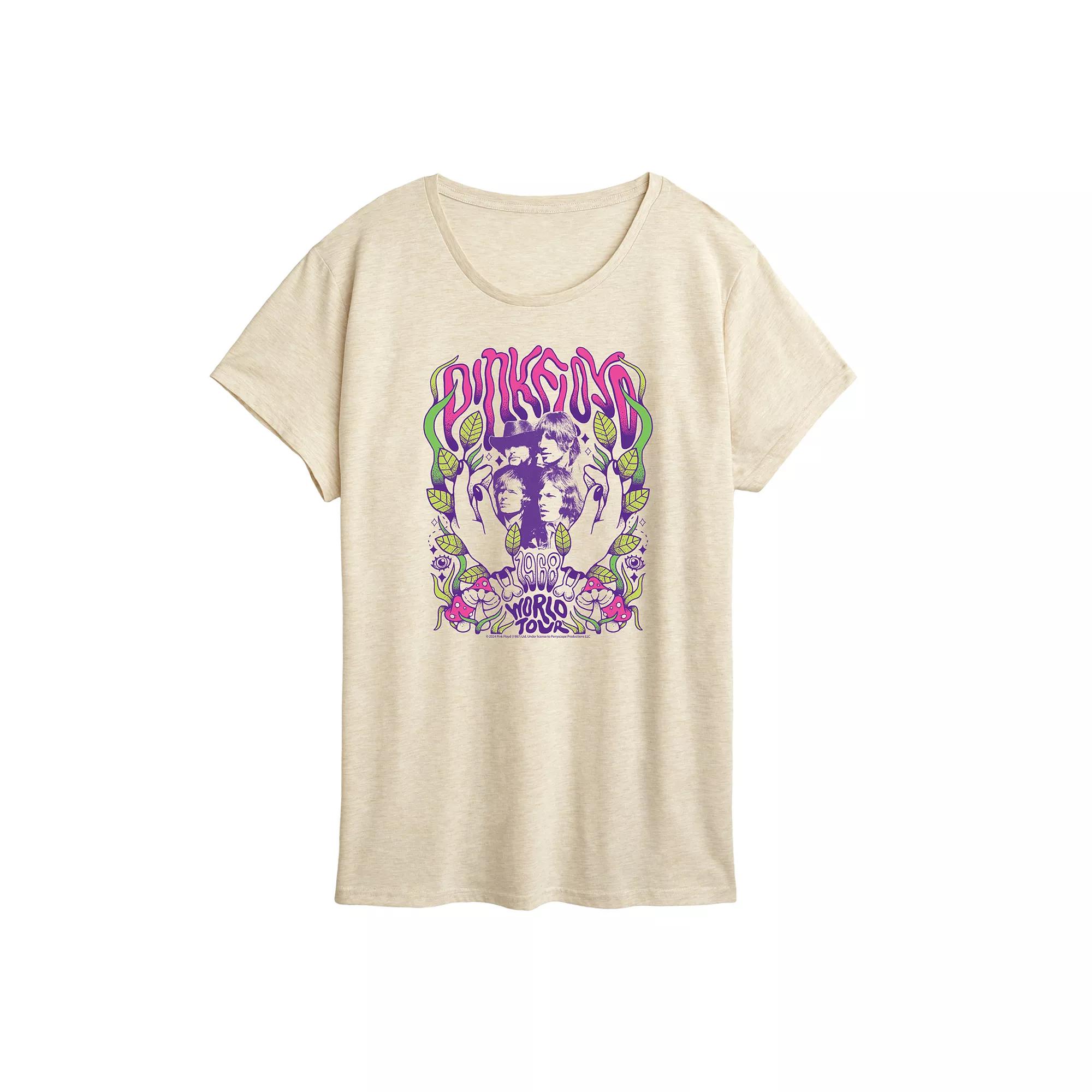 Women's Pink Floyd Psychedelic Graphic Tee,  Product Image