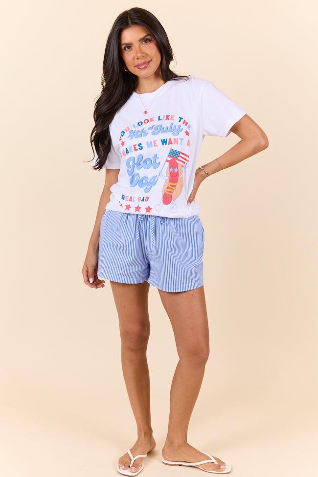 I Look Like the 4th Of July White Graphic Tee SALE Product Image