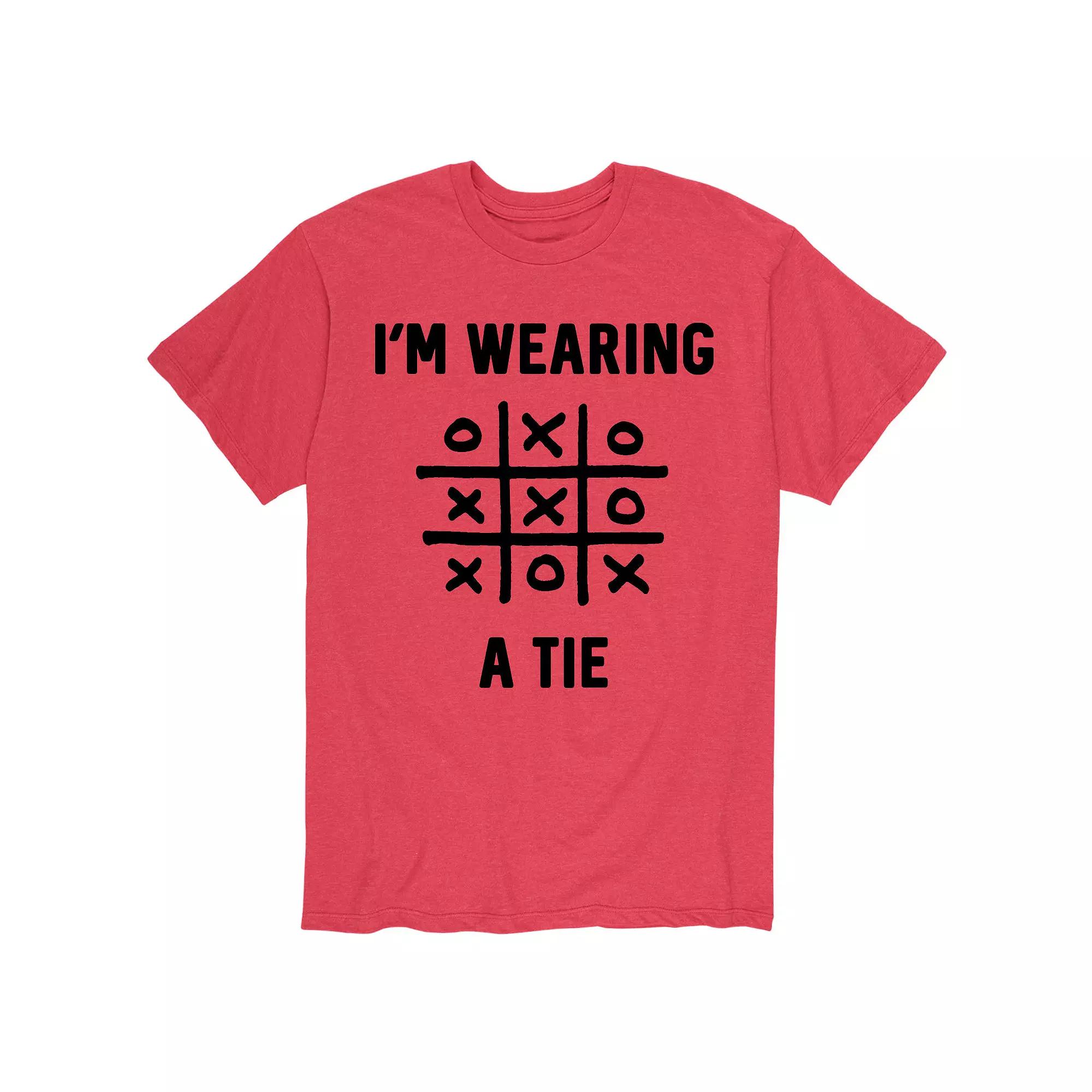 Big & Tall I'm Wearing a Tie Graphic Tee, Men's,  Product Image