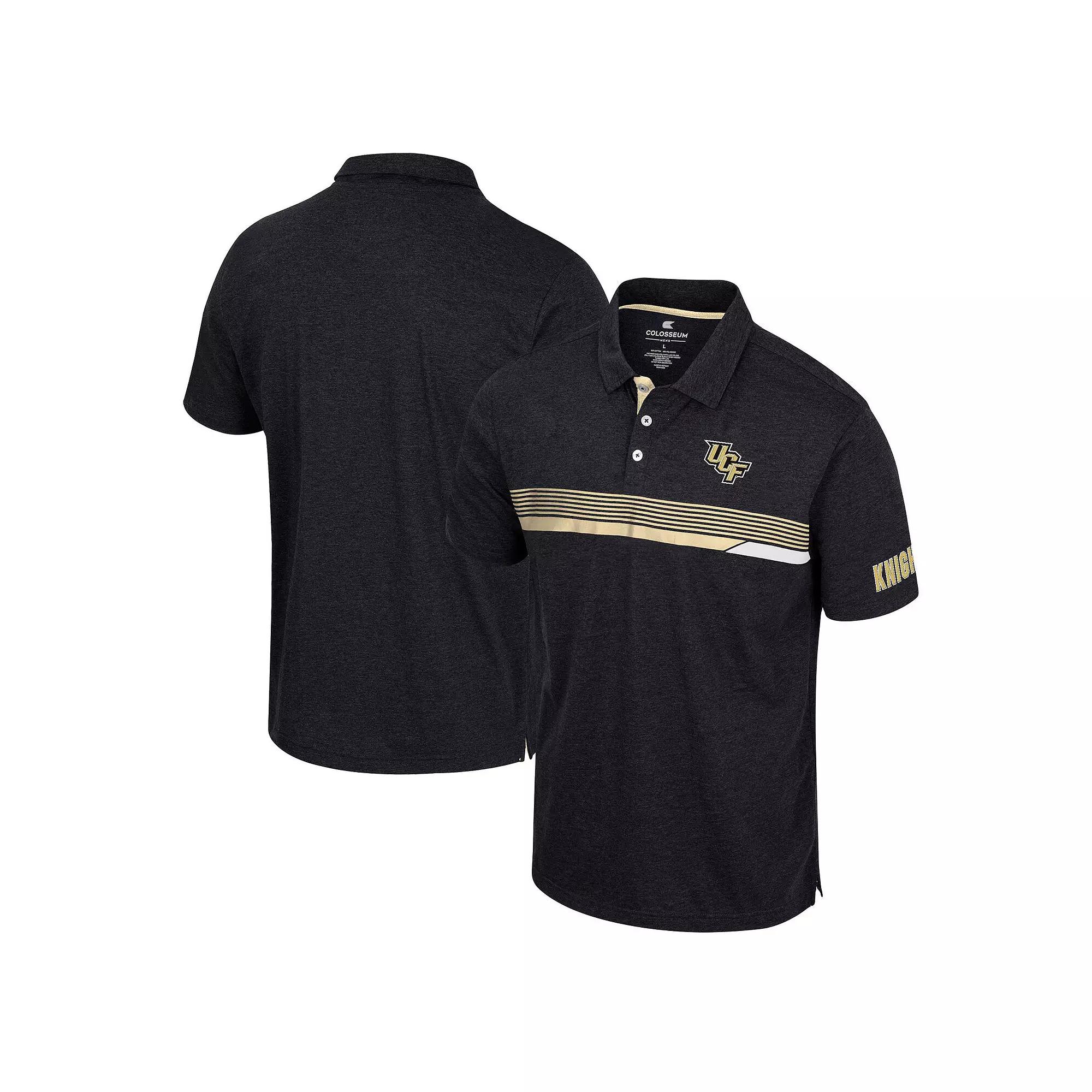 Men's Colosseum  Black UCF Knights No Problemo Polo, Size: 2XL Product Image