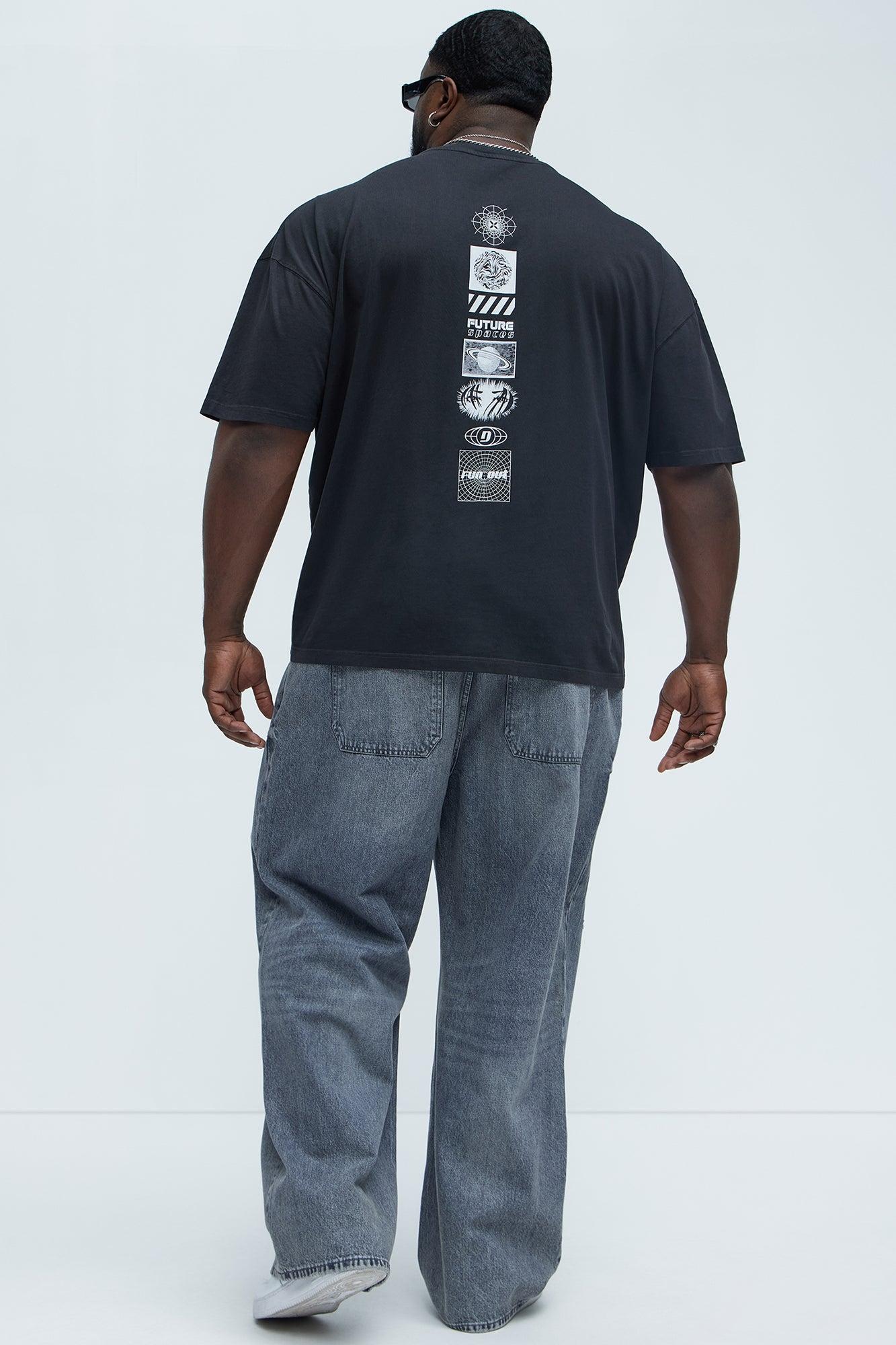 Future Spaces Now Oversized Short Sleeve Tee - Black Product Image