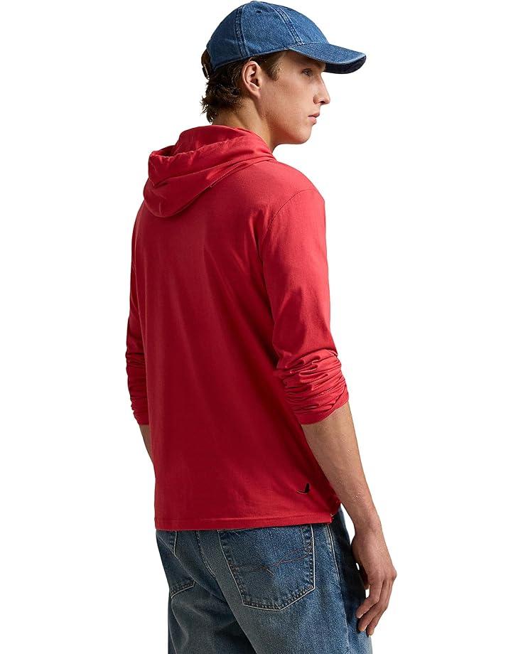 Men's Polo Ralph Lauren Jersey Hooded T-Shirt Product Image