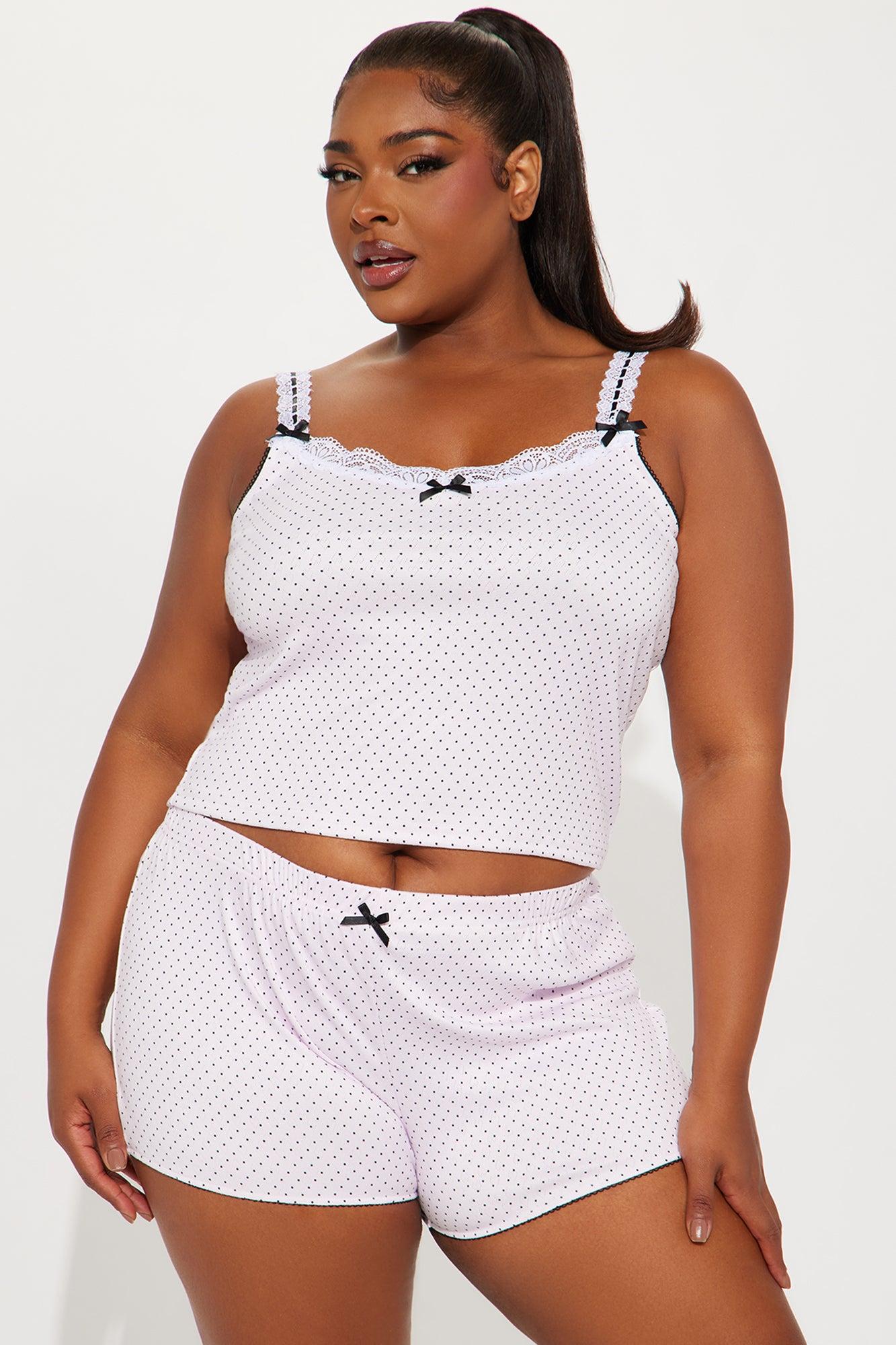 Cute Dreams Pointelle Cami PJ Short Set - Blush Product Image