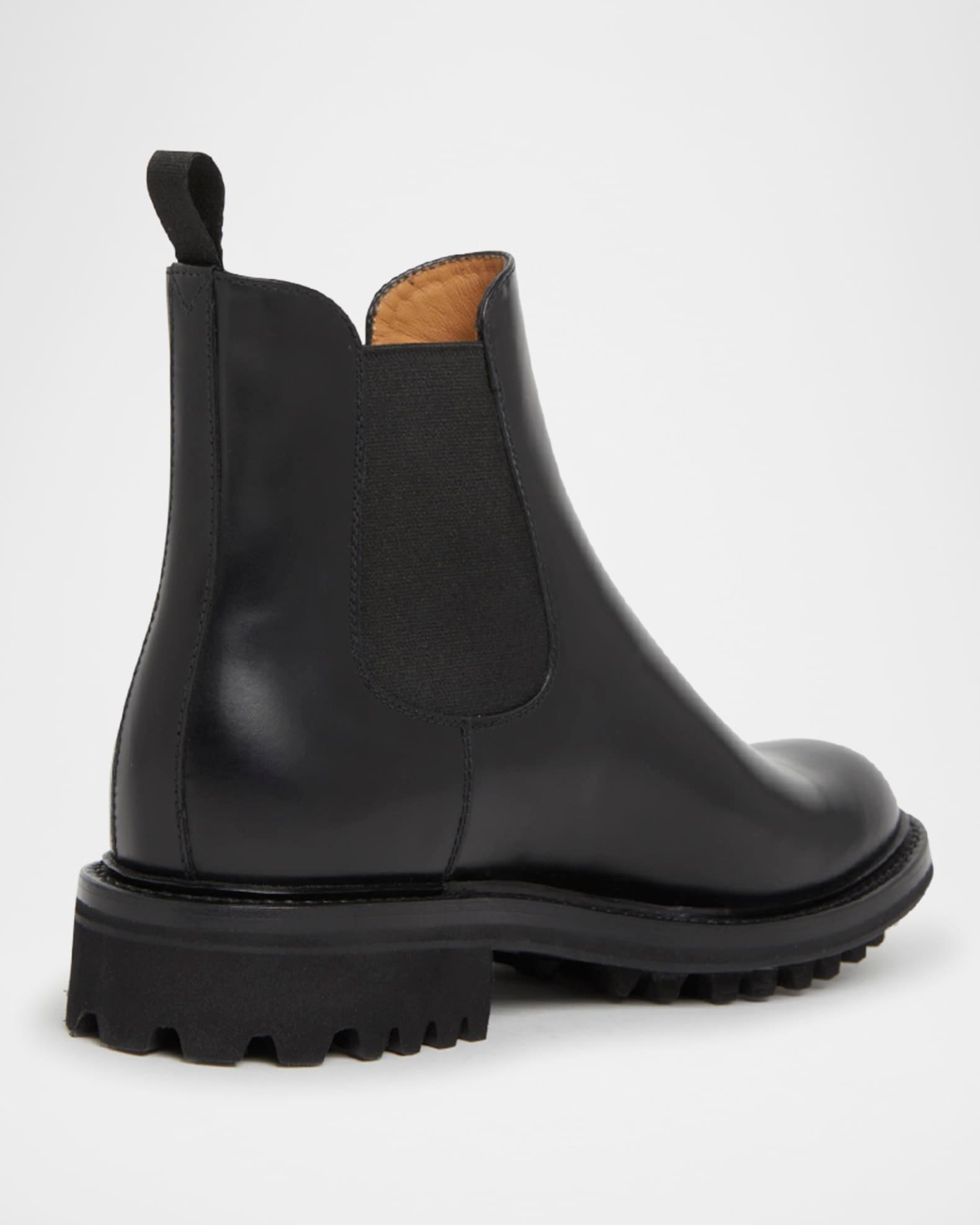McSween Leather Lug-Sole Chelsea Booties Product Image