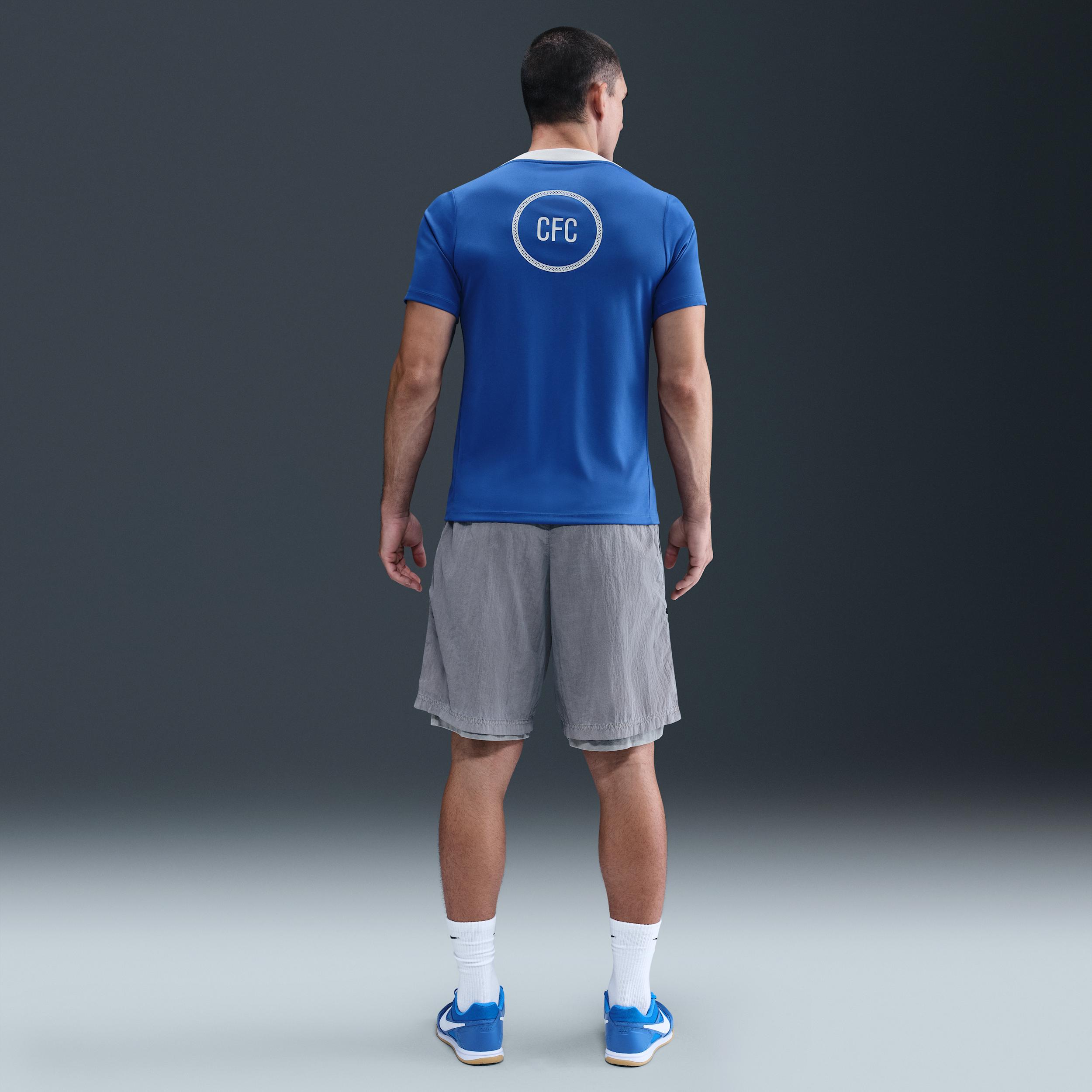 Chelsea FC Academy Pro Third Nike Mens Dri-FIT Total 90 Soccer Pre-Match Top | HM3439-481 Product Image