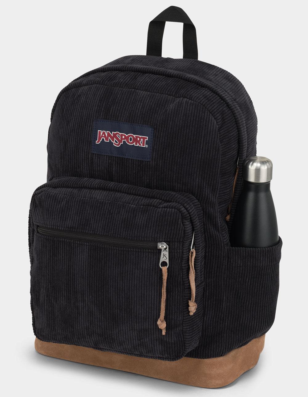 JANSPORT Right Pack Expressions Corduroy Backpack - BLACK CORDUROY Product Image