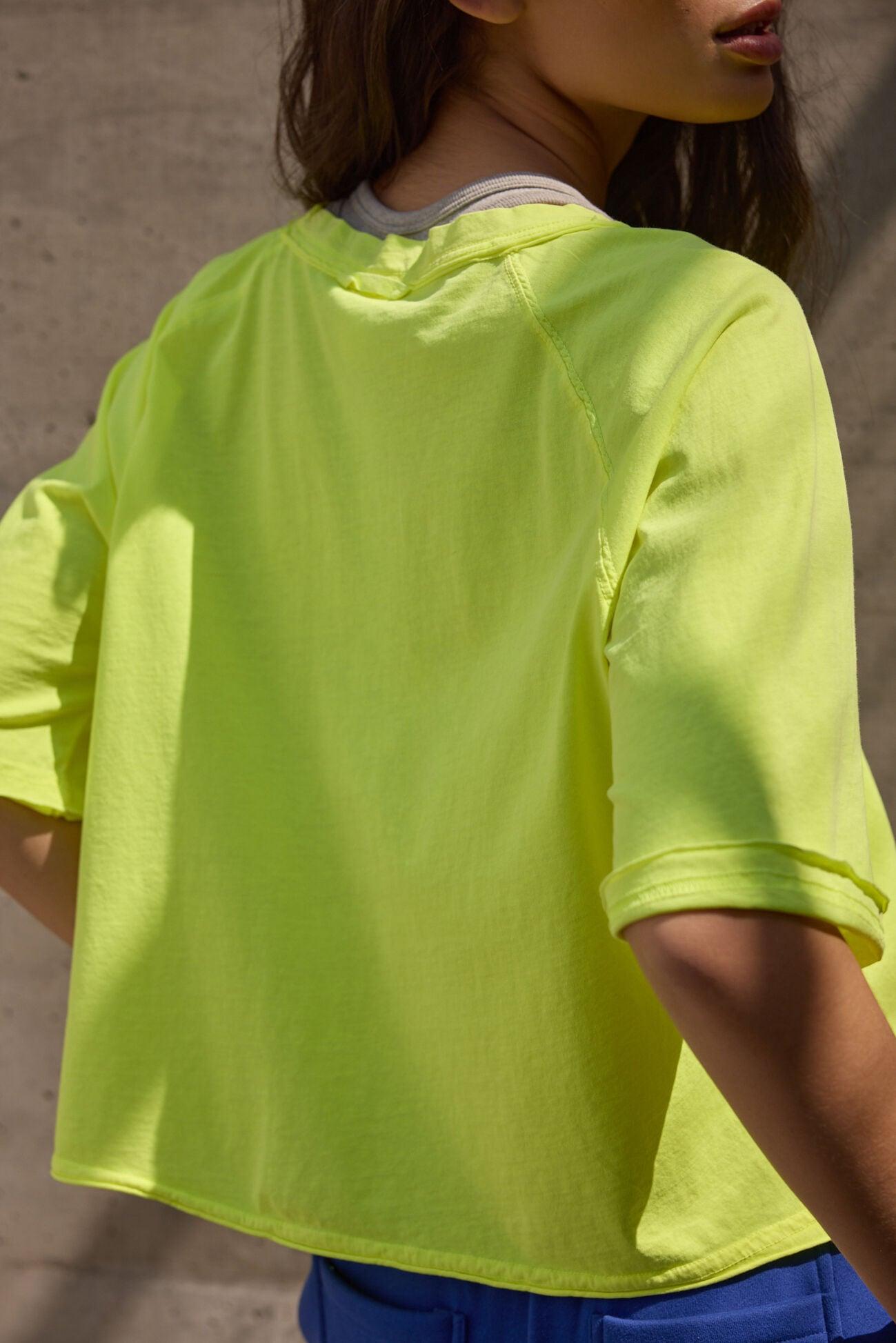 Sideline Snap Boxy Tee Product Image