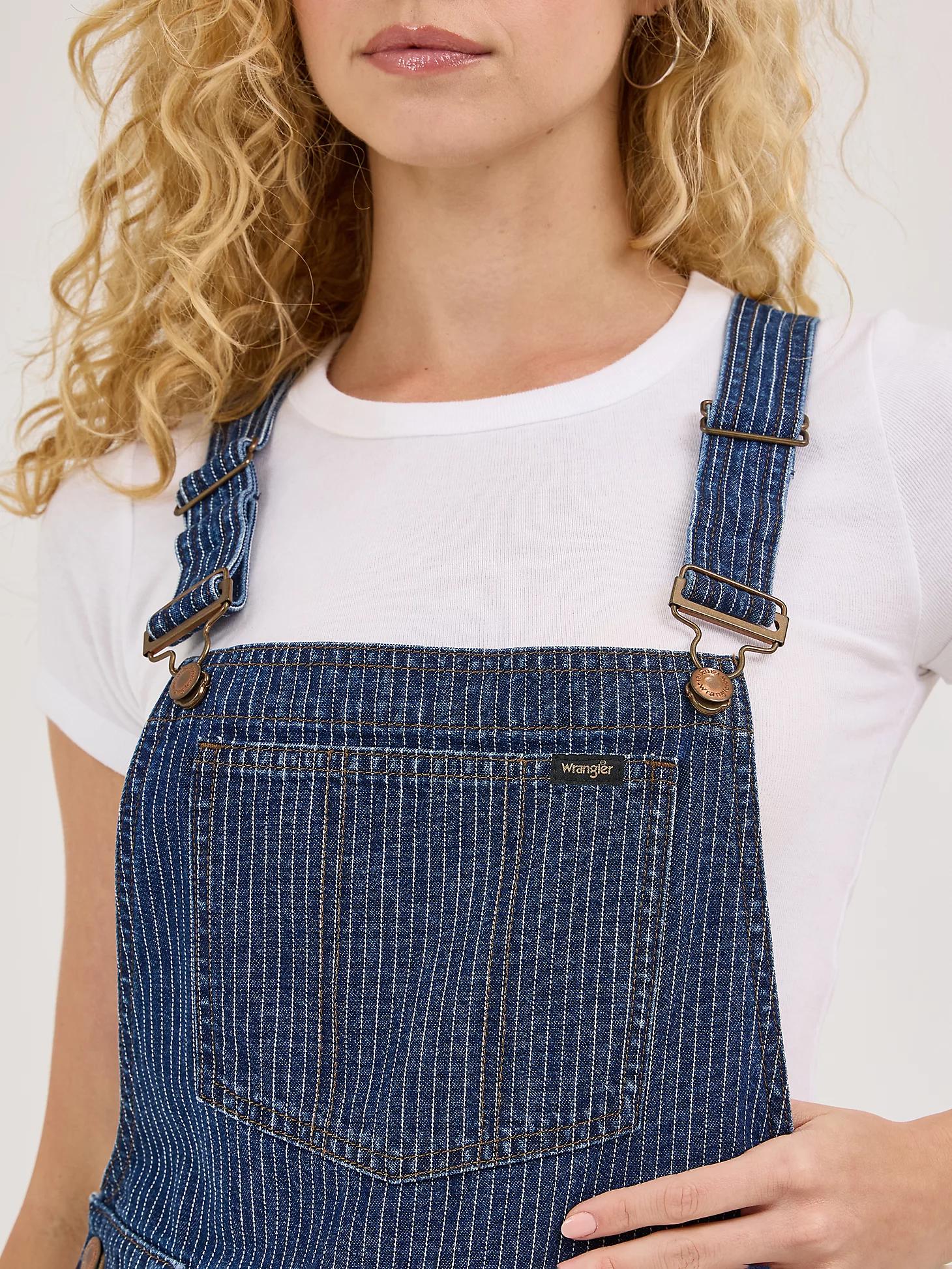 Women's Denim Shortall | Women's DRESSES & JUMPSUITS | Wrangler® Product Image