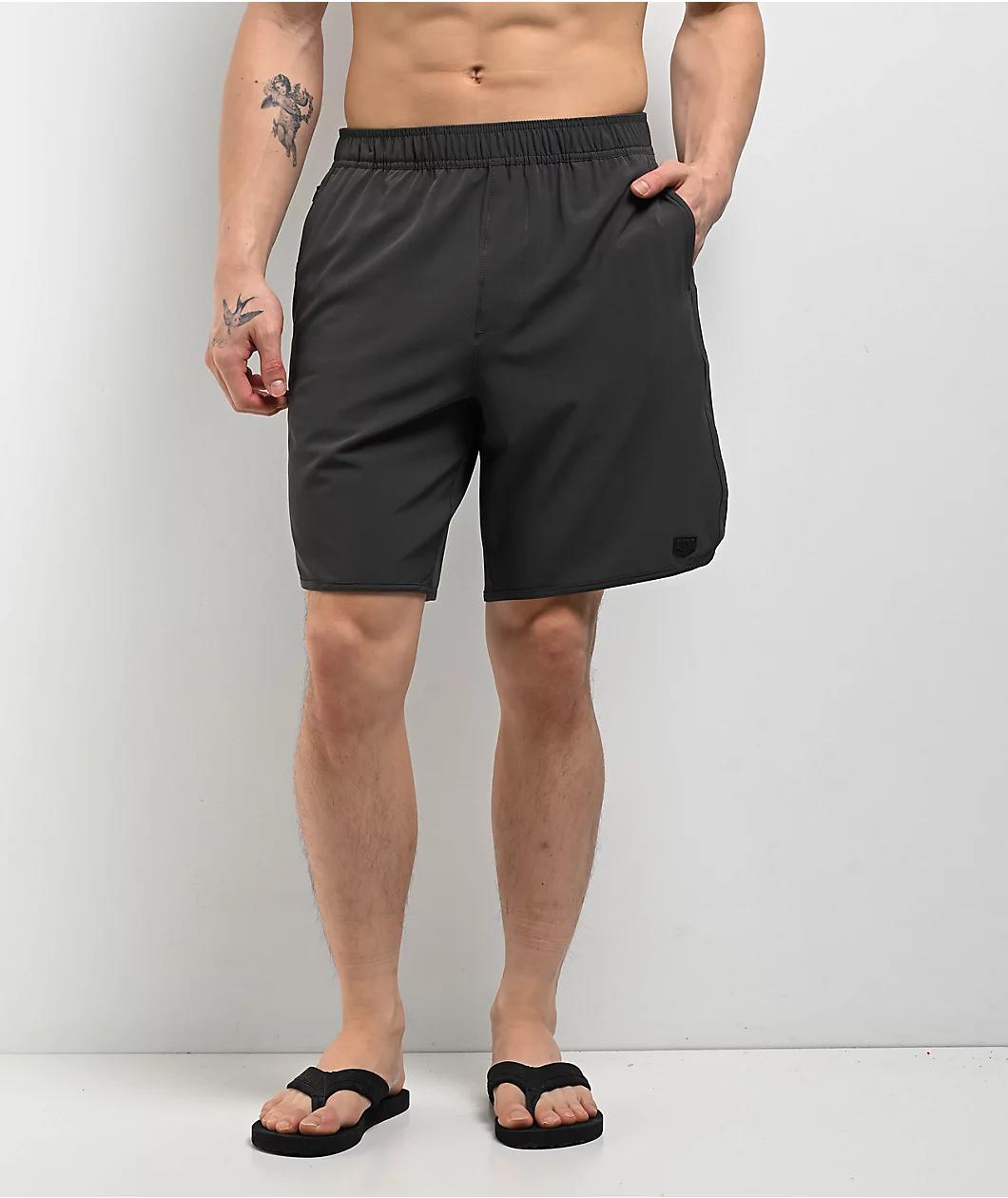 Dravus Active Black Shorts Product Image
