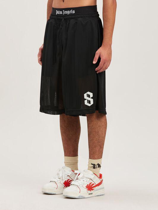 PALM SPORT MESH SWEATSHORTS BLACK - OFF Product Image