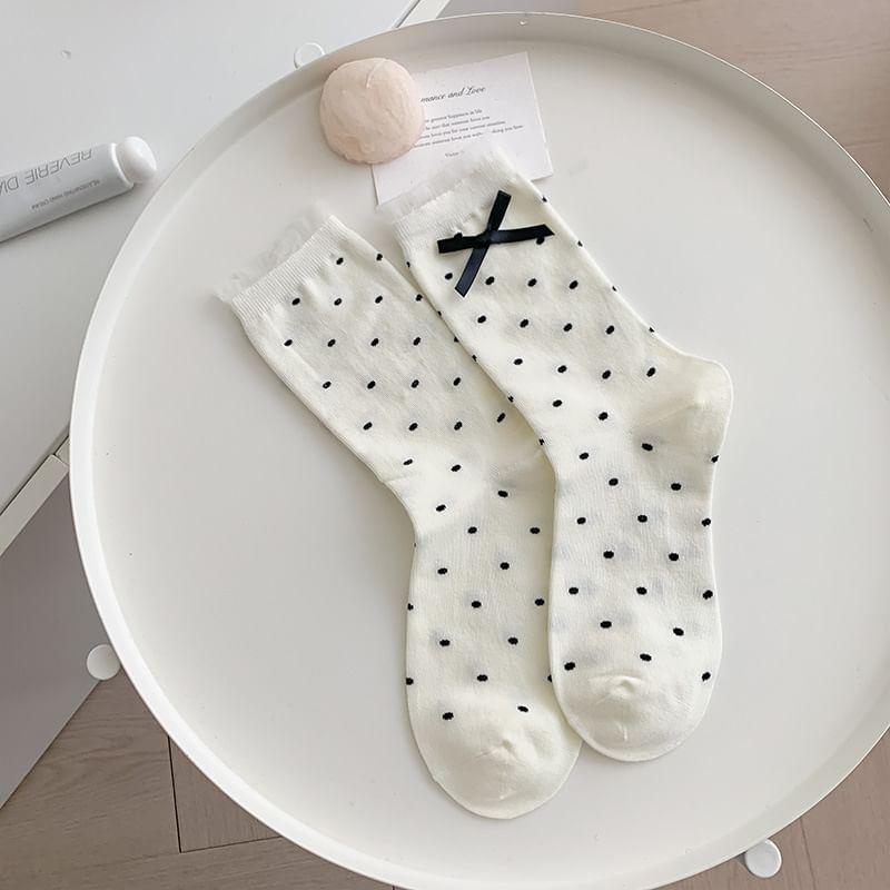 Bow Socks Product Image