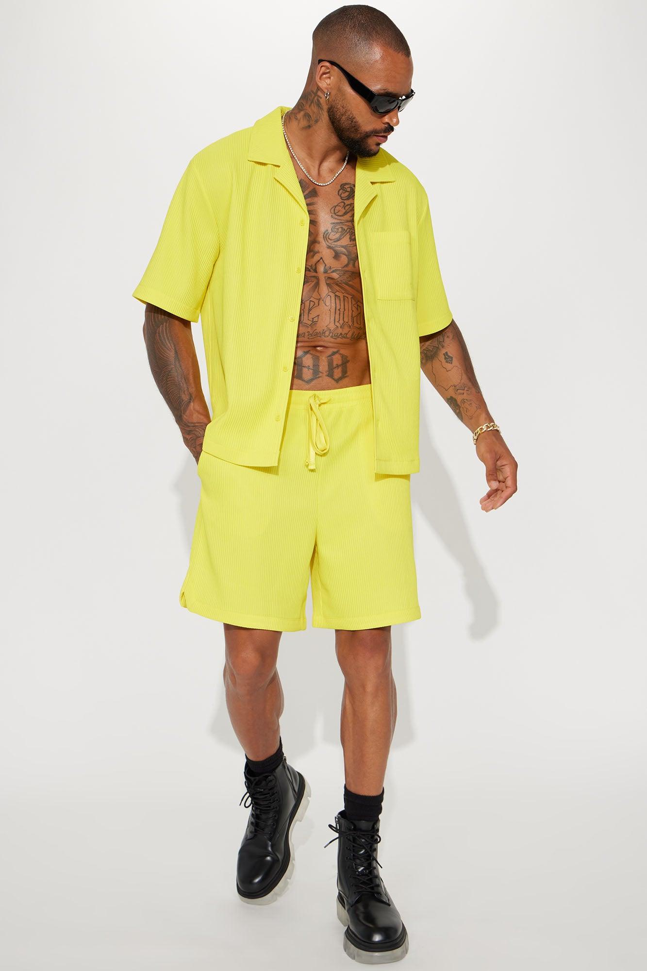 Show Up Basketball Short - Yellow Product Image