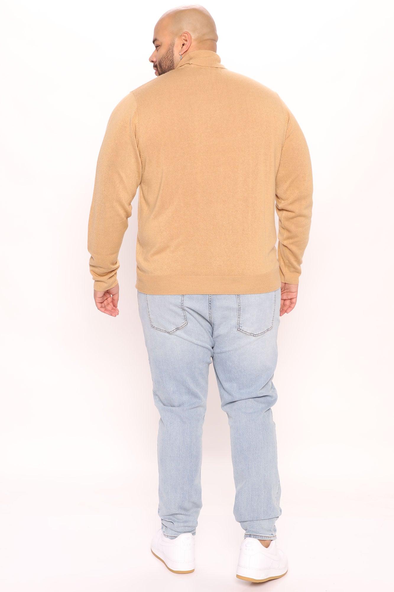 DeAngelo Turtleneck Sweater - Camel Male Product Image