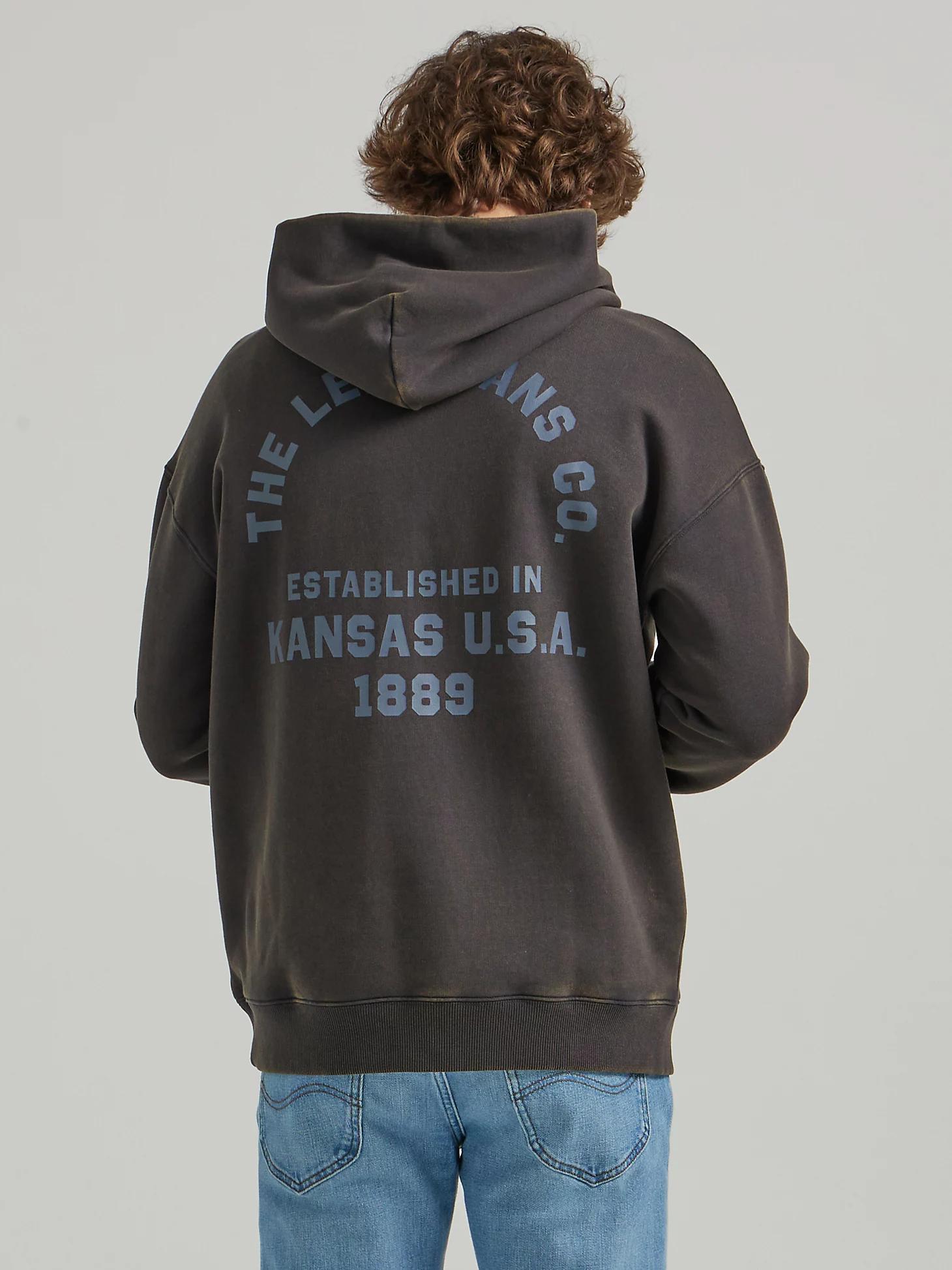 Men's Relaxed Fit Graphic Hoodie | Men's Tops | Lee® Product Image