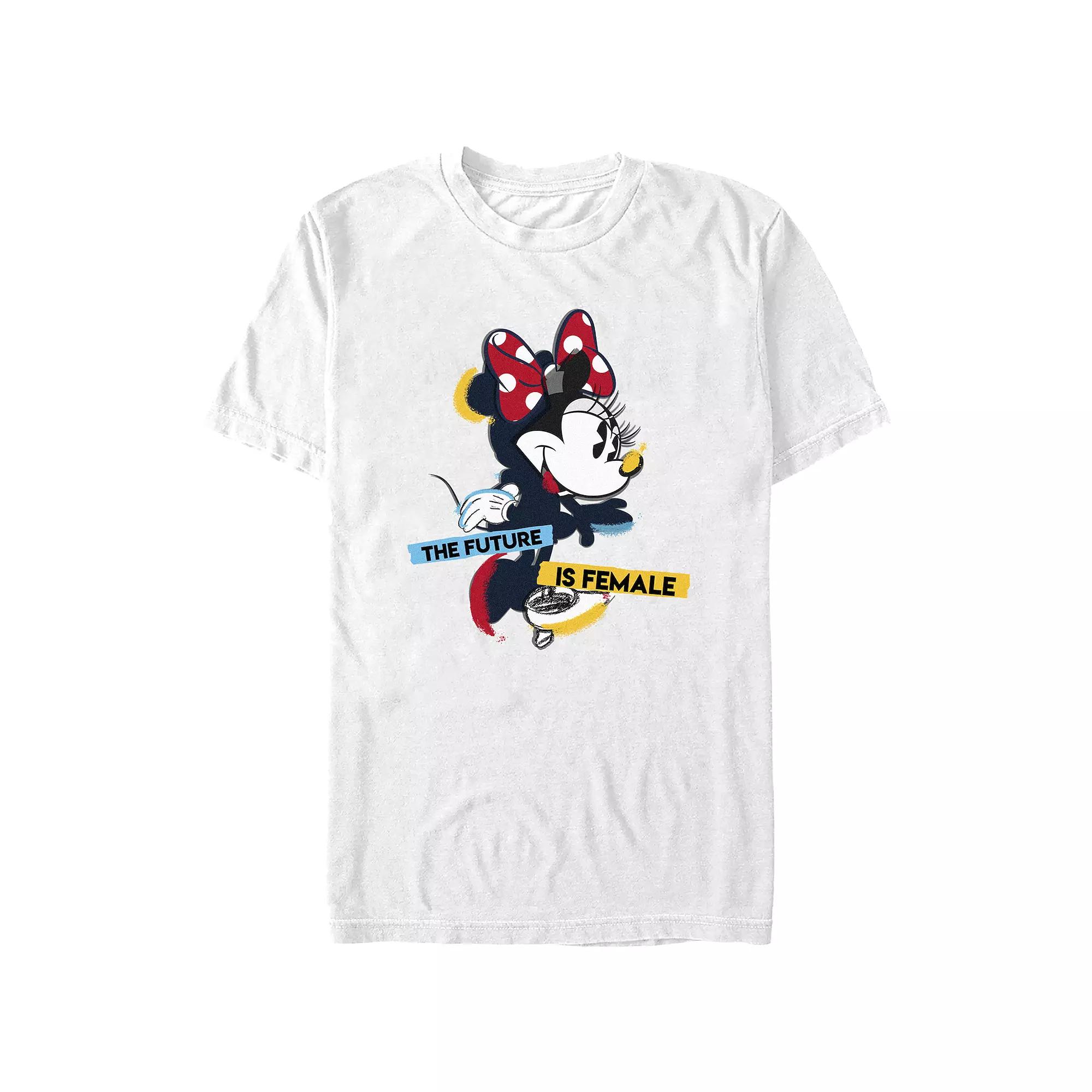 Disney's Minnie Mouse The Future Is Female Juniors' Graphic Tee, Women's,  Product Image