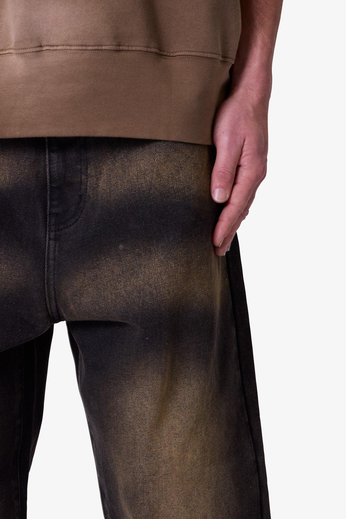 Ultra Baggy Dried Denim - Washed Black Product Image