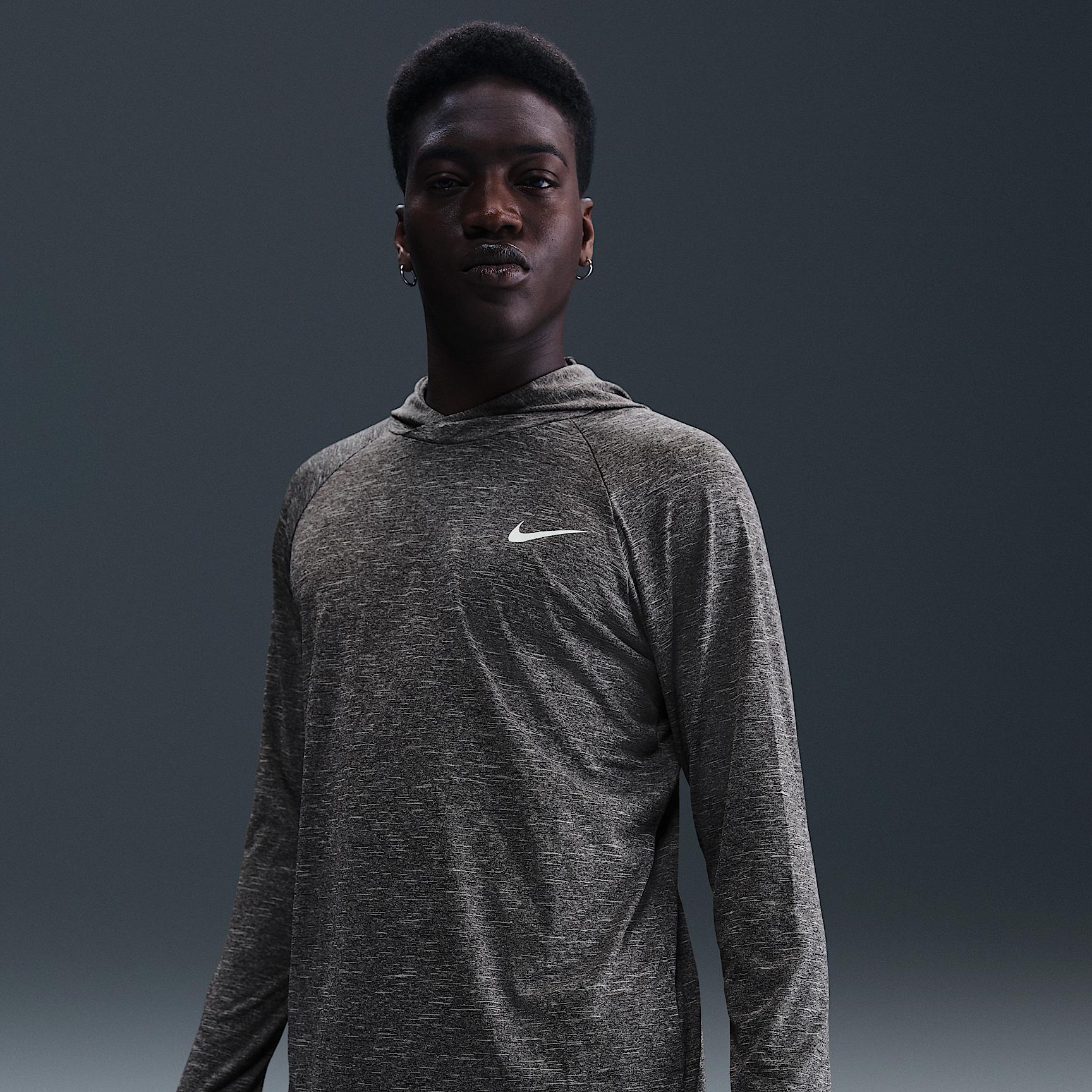 Nike Men's Swim Hydroguard Long-Sleeve Hooded Top Product Image