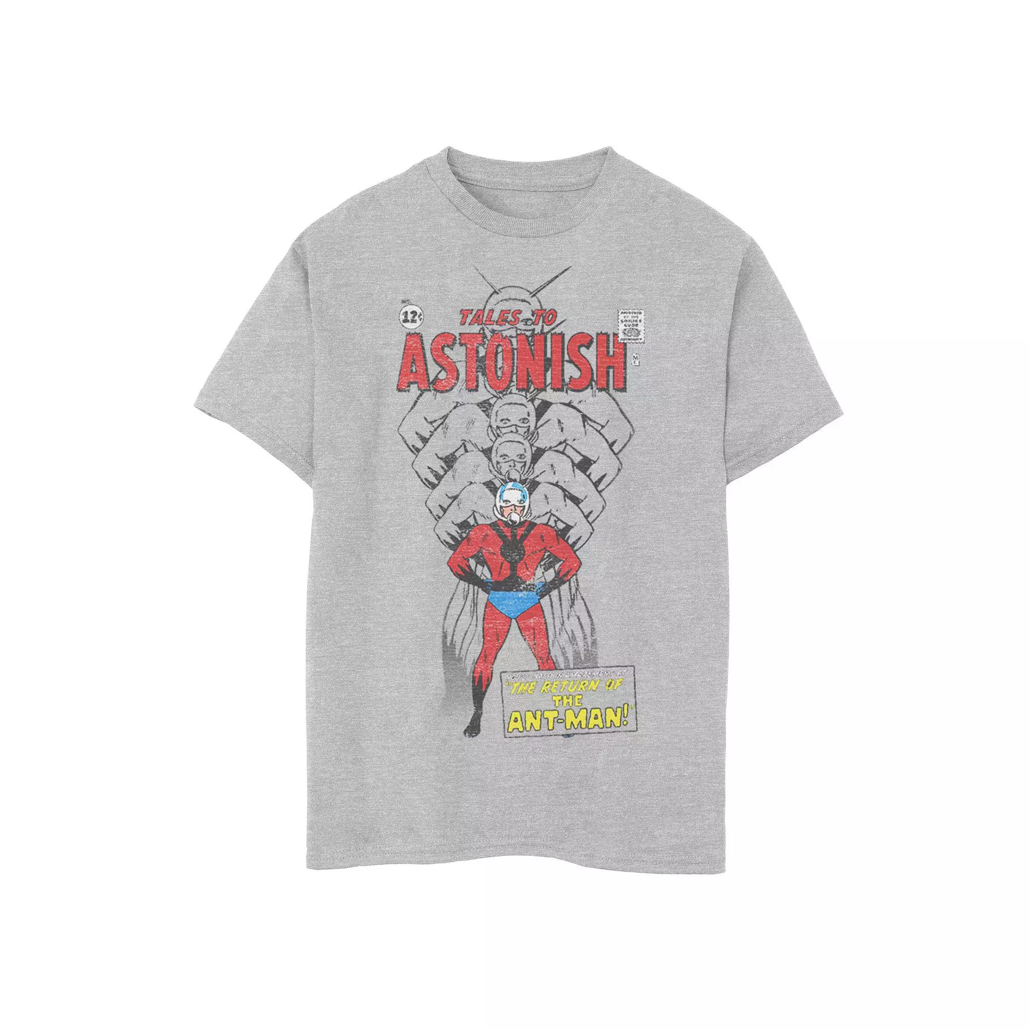 Boys Husky Marvel Ant-Man Tales To Astonish Retro Comics Graphic Tee, Boy's,  Product Image