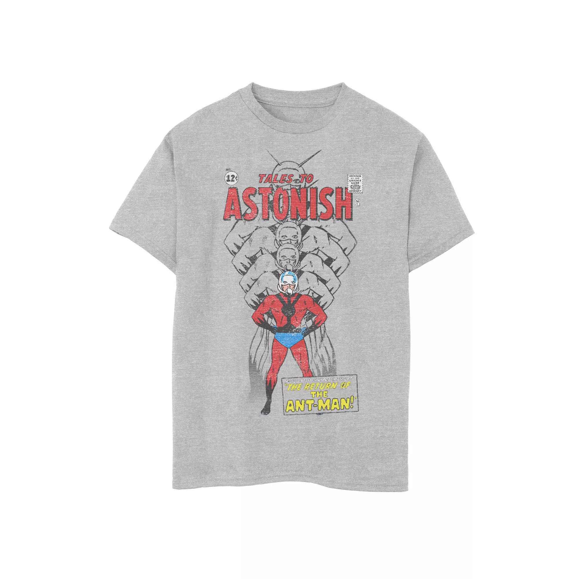 Boys Husky Marvel Ant-Man Tales To Astonish Retro Comics Graphic Tee, Boy's,  Product Image