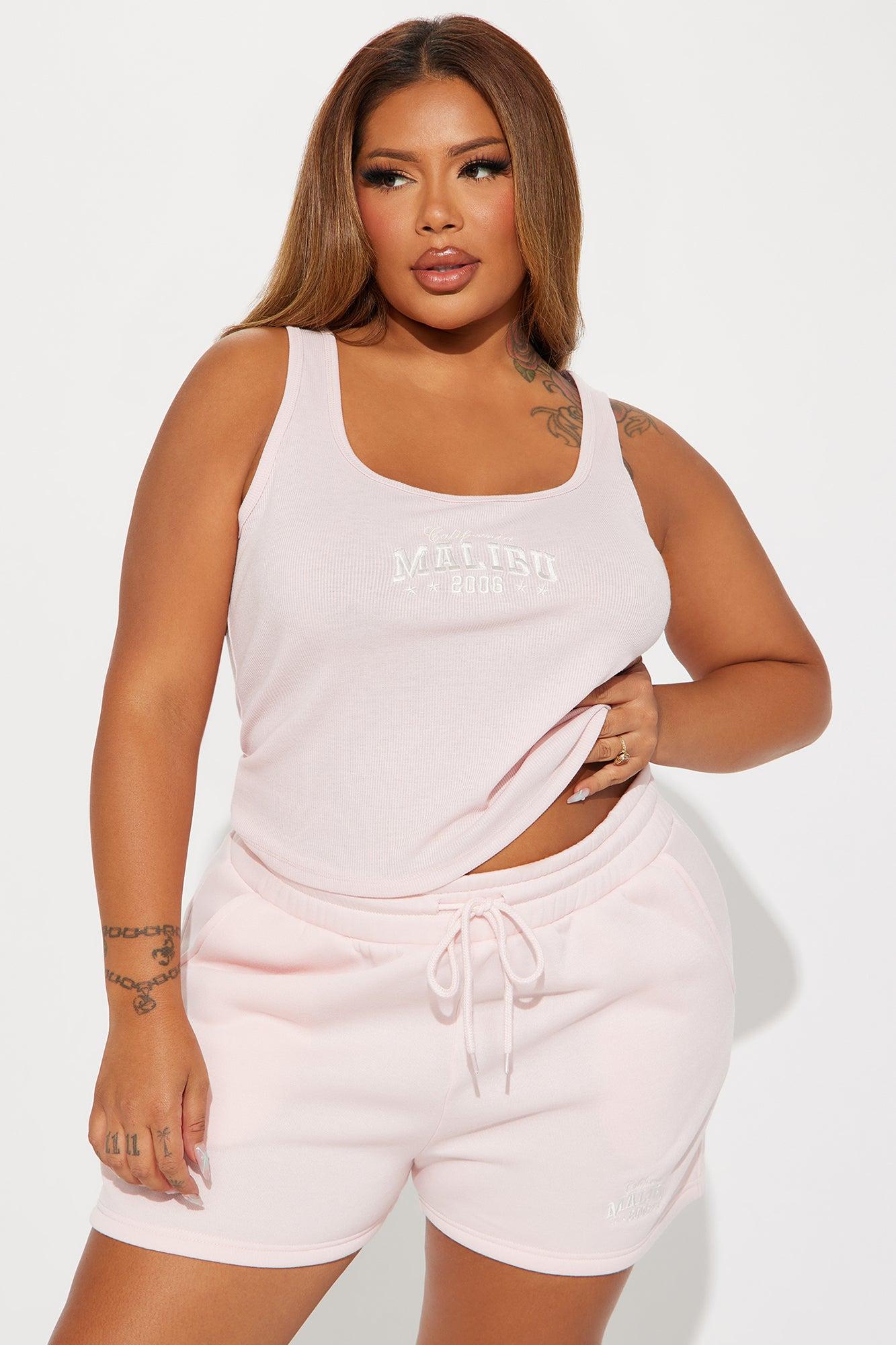 Malibu Babe Short Set - Pink Product Image