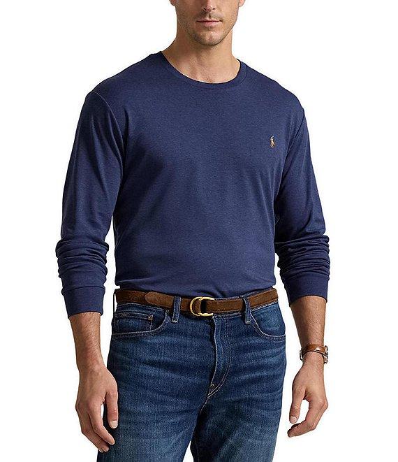 Polo Ralph Lauren Big & Tall Soft Cotton Long Sleeve T-Shirt Product Image
