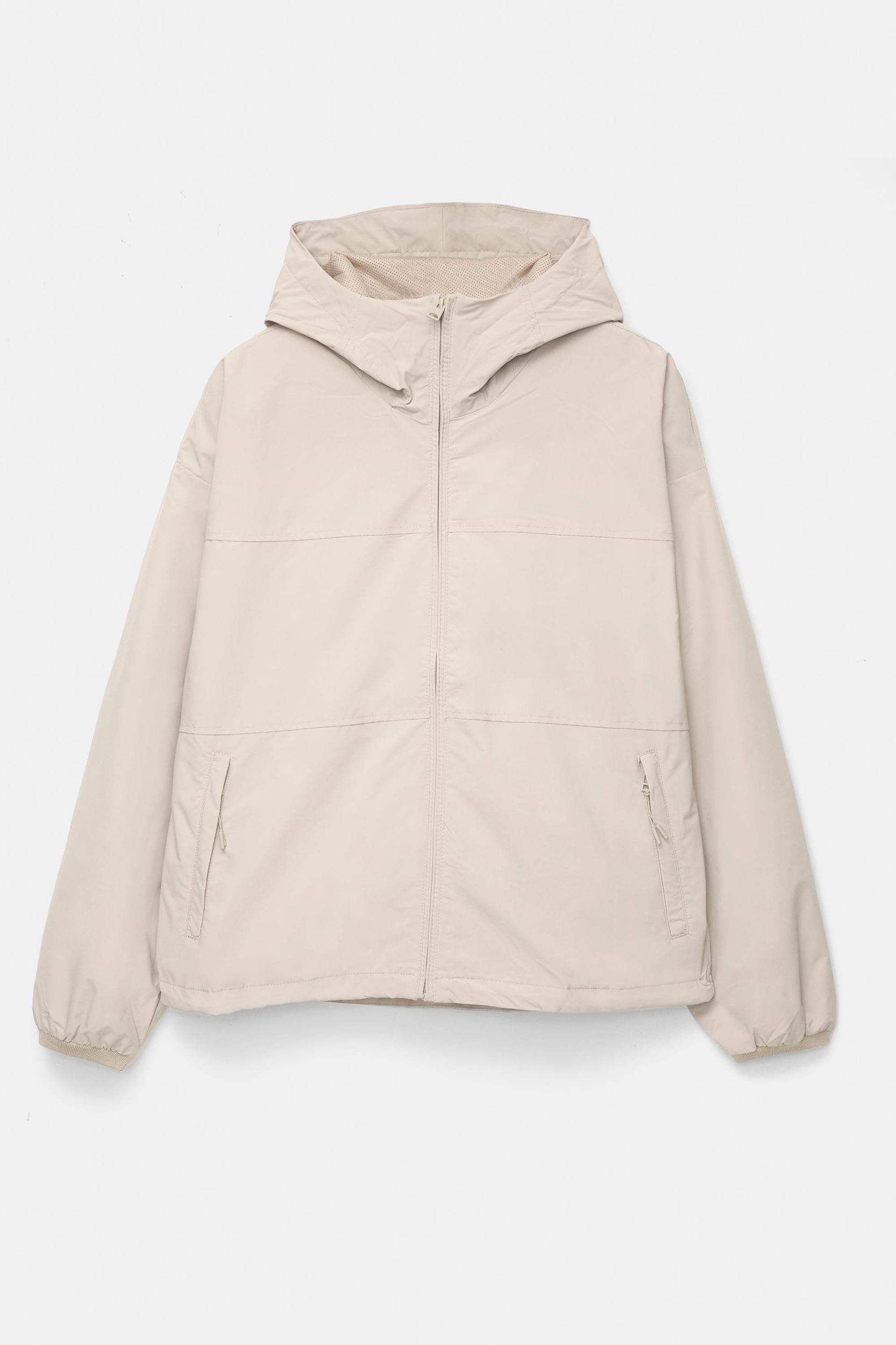 Color block raincoat Product Image